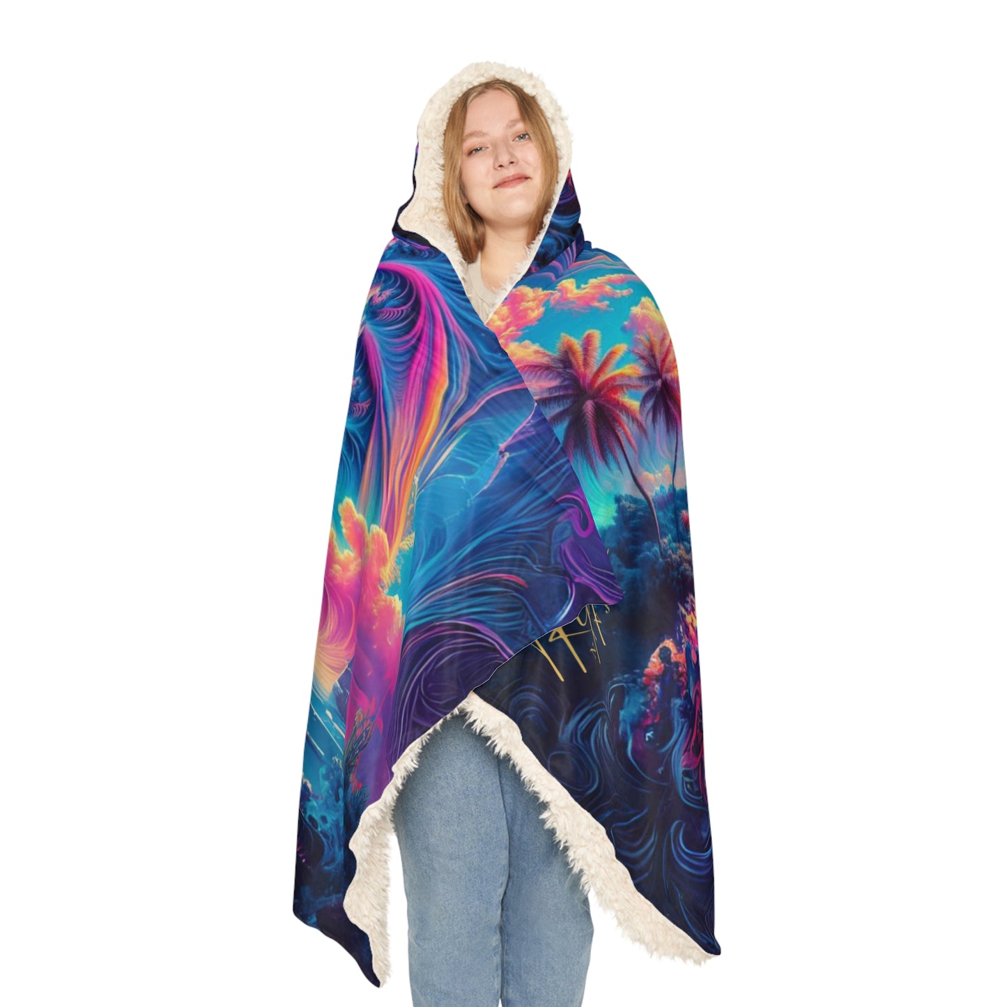 Beach Vibes Snuggle Blanket