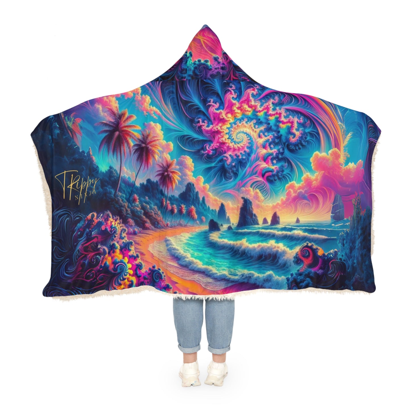 Beach Vibes Snuggle Blanket
