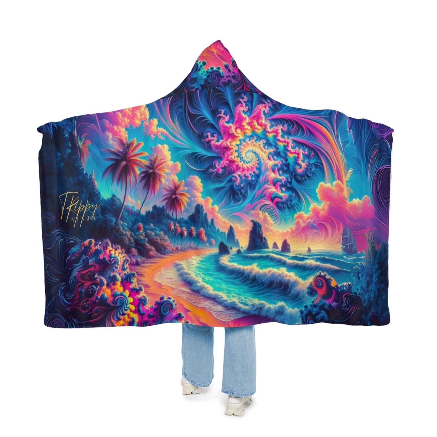Beach Vibes Snuggle Blanket