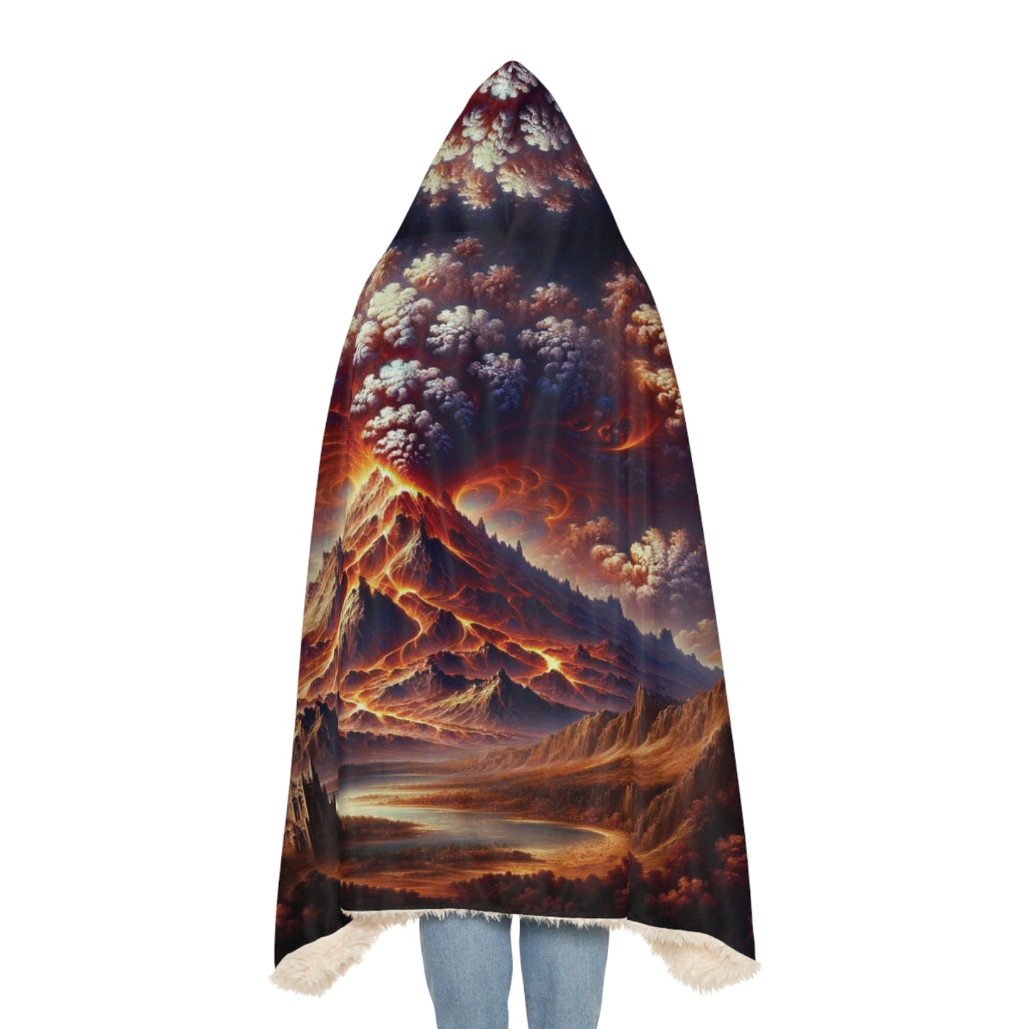Volcano Vibes Snuggle Blanket