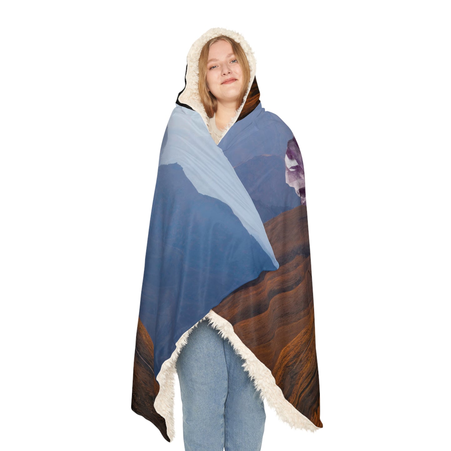 The Tower Tarot Card Snuggle Blanket