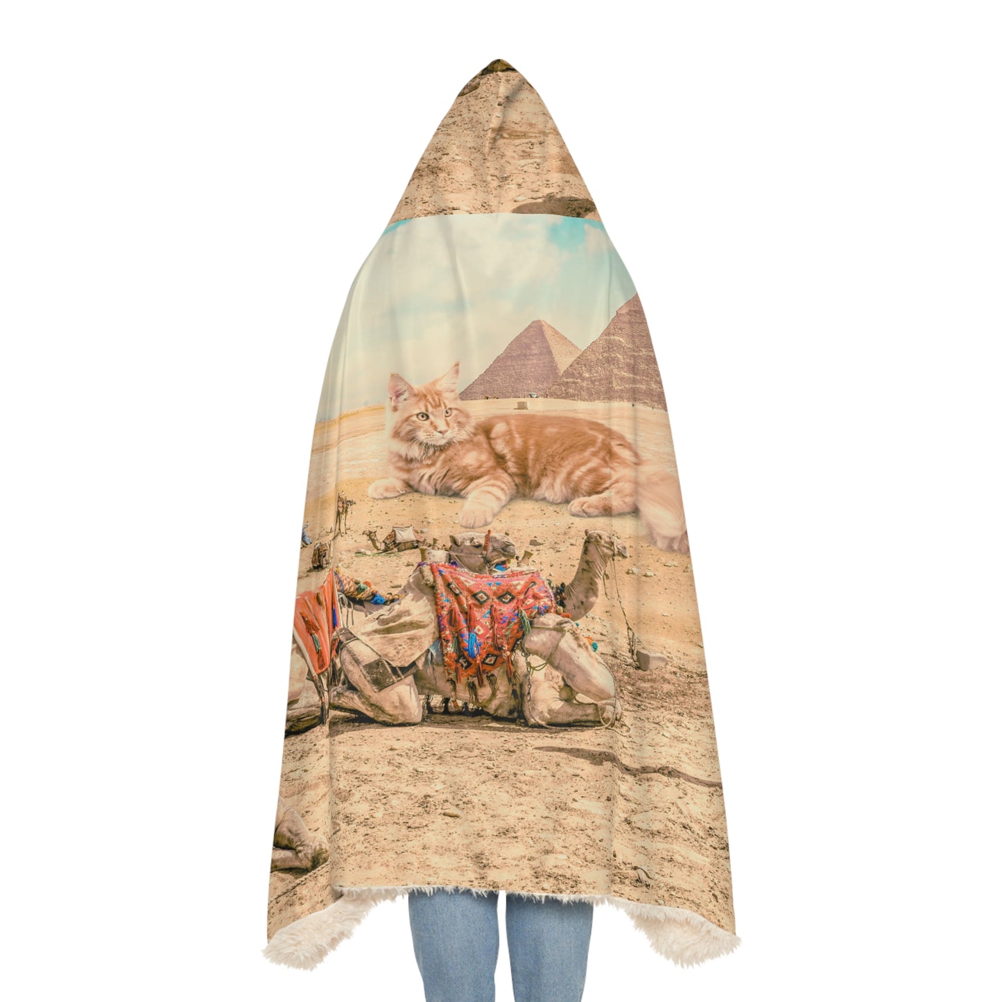 The Great Sphinx Snuggle Blanket
