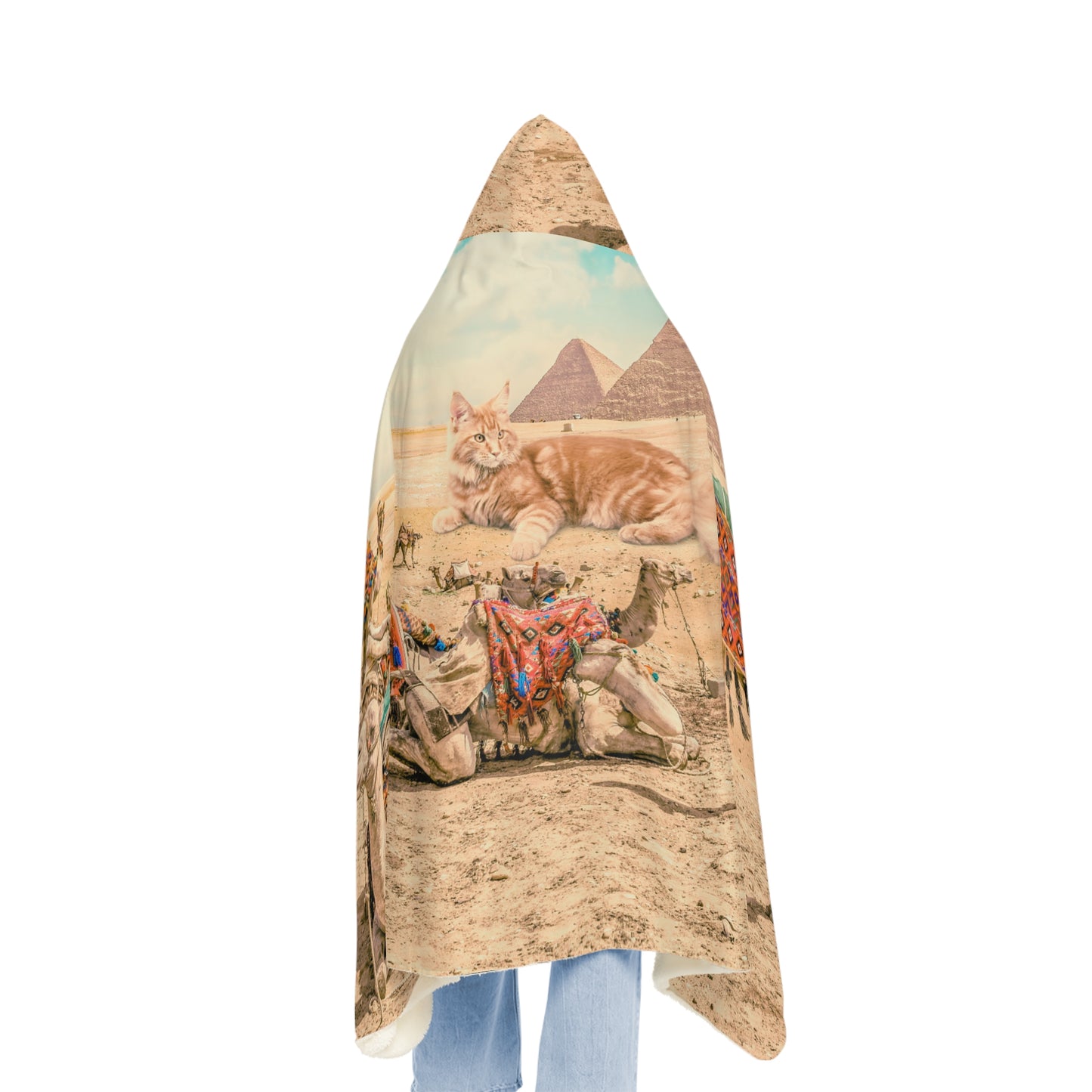 The Great Sphinx Snuggle Blanket