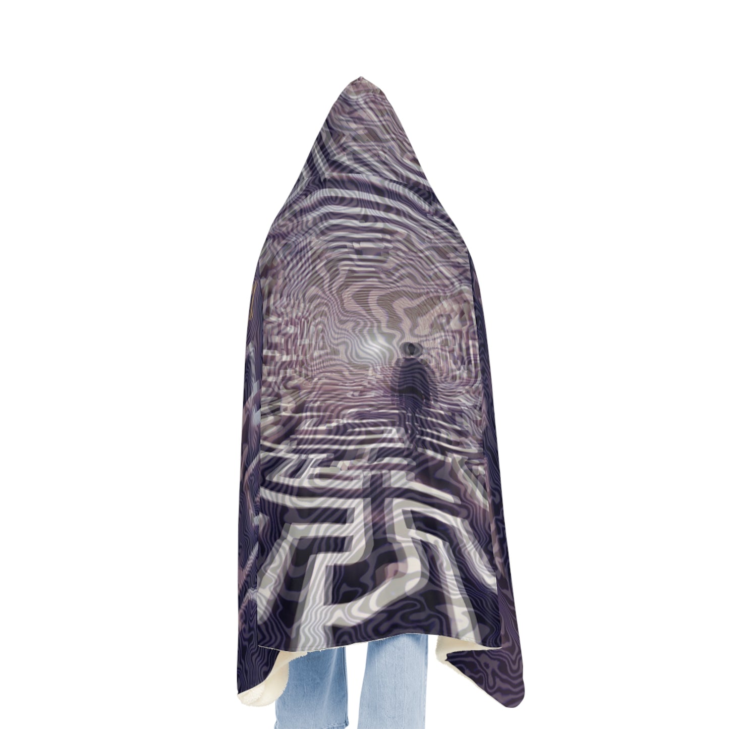 Trippy Labyrinth Snuggle Blanket