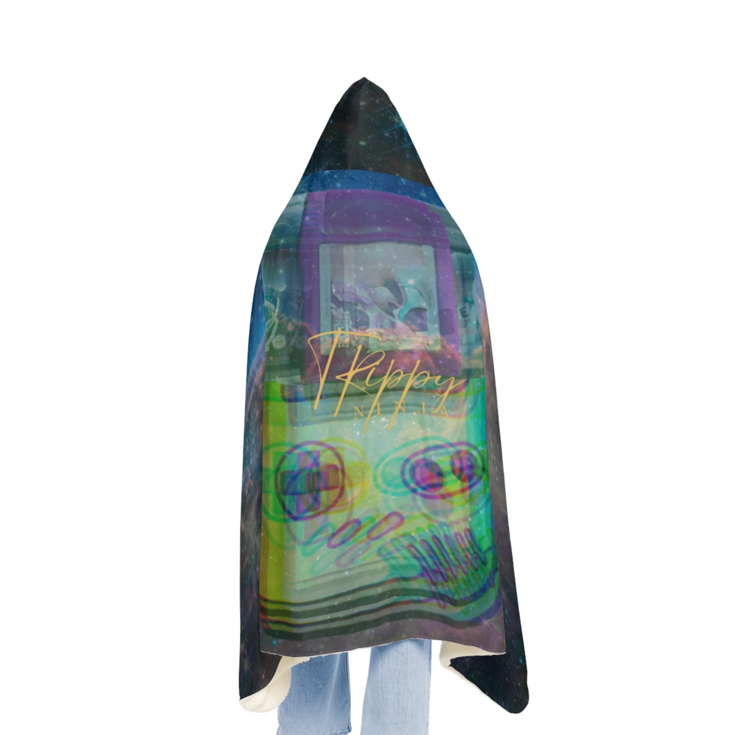 Trippy Handheld Snuggle Blanket