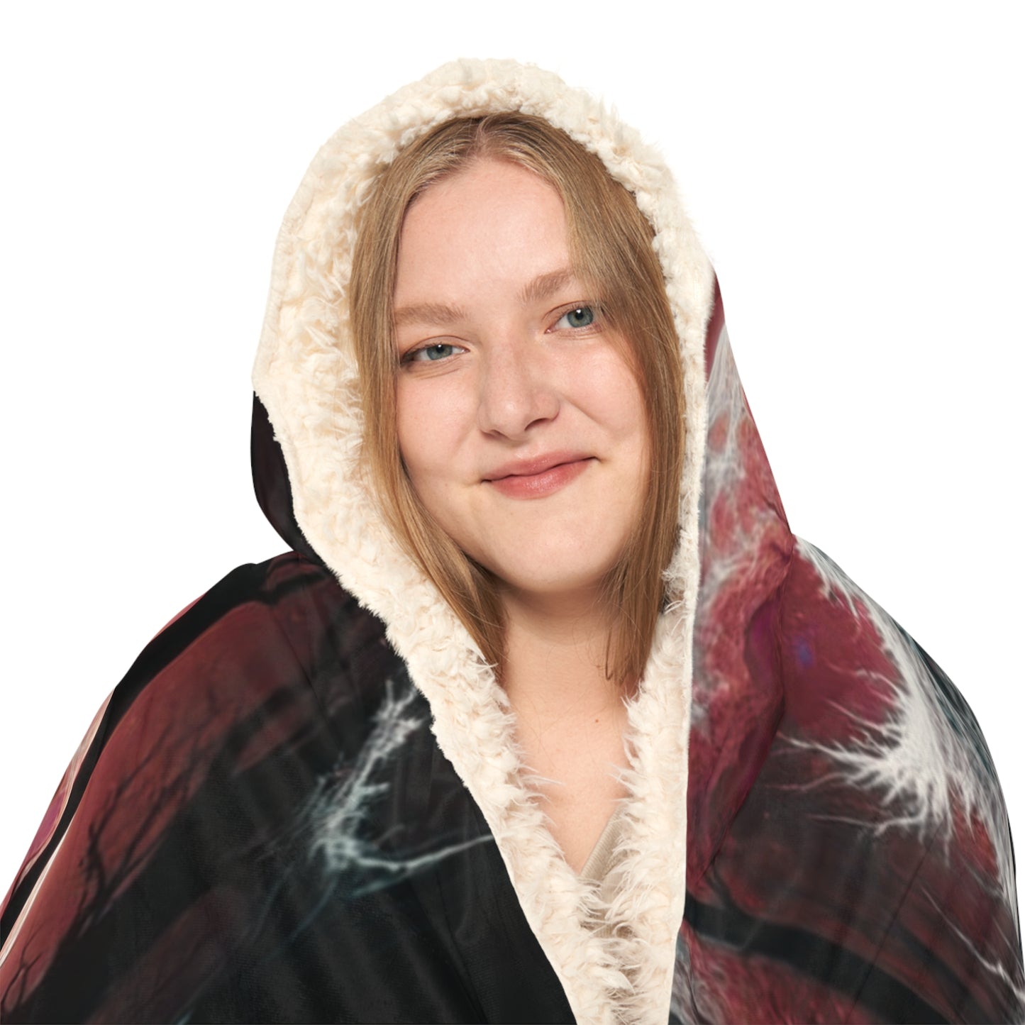 Trippy Ghastly Wolfy Snuggle Blankety