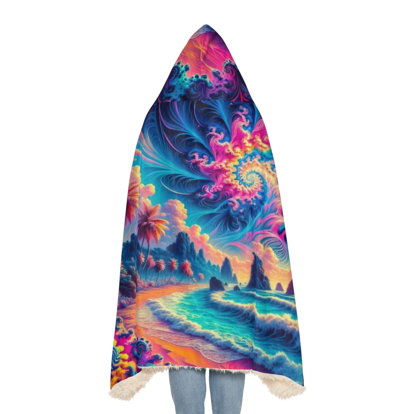 Beach Vibes Snuggle Blanket