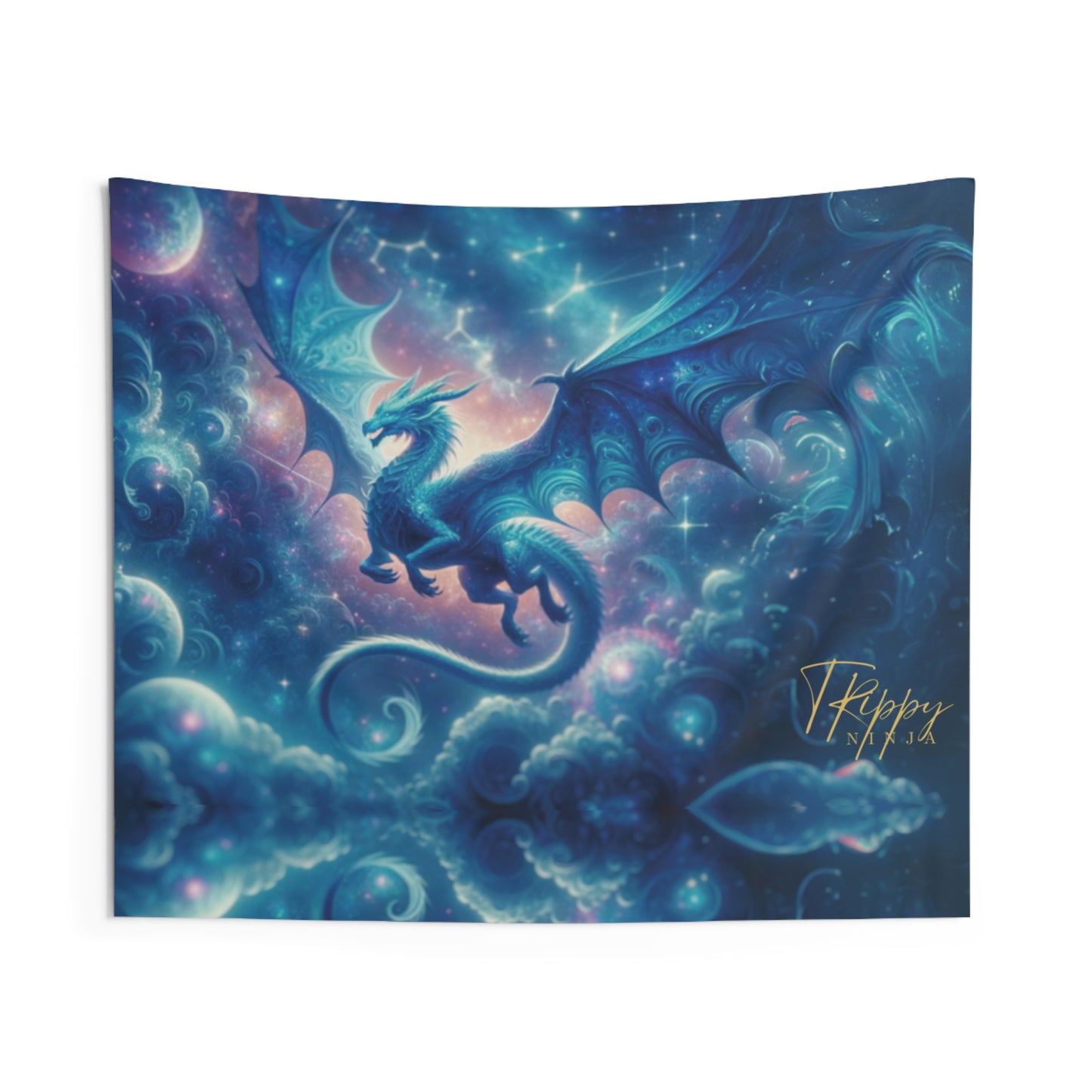 Celestial Dragon Tapestry (Bonsai x TrippyNinja Collab)