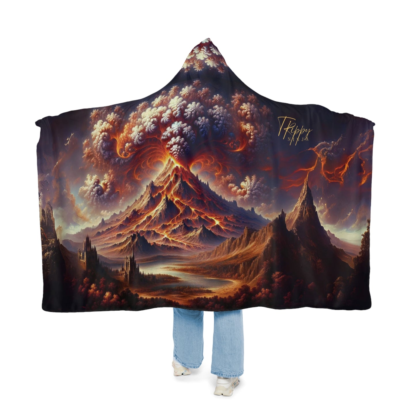 Volcano Vibes Snuggle Blanket