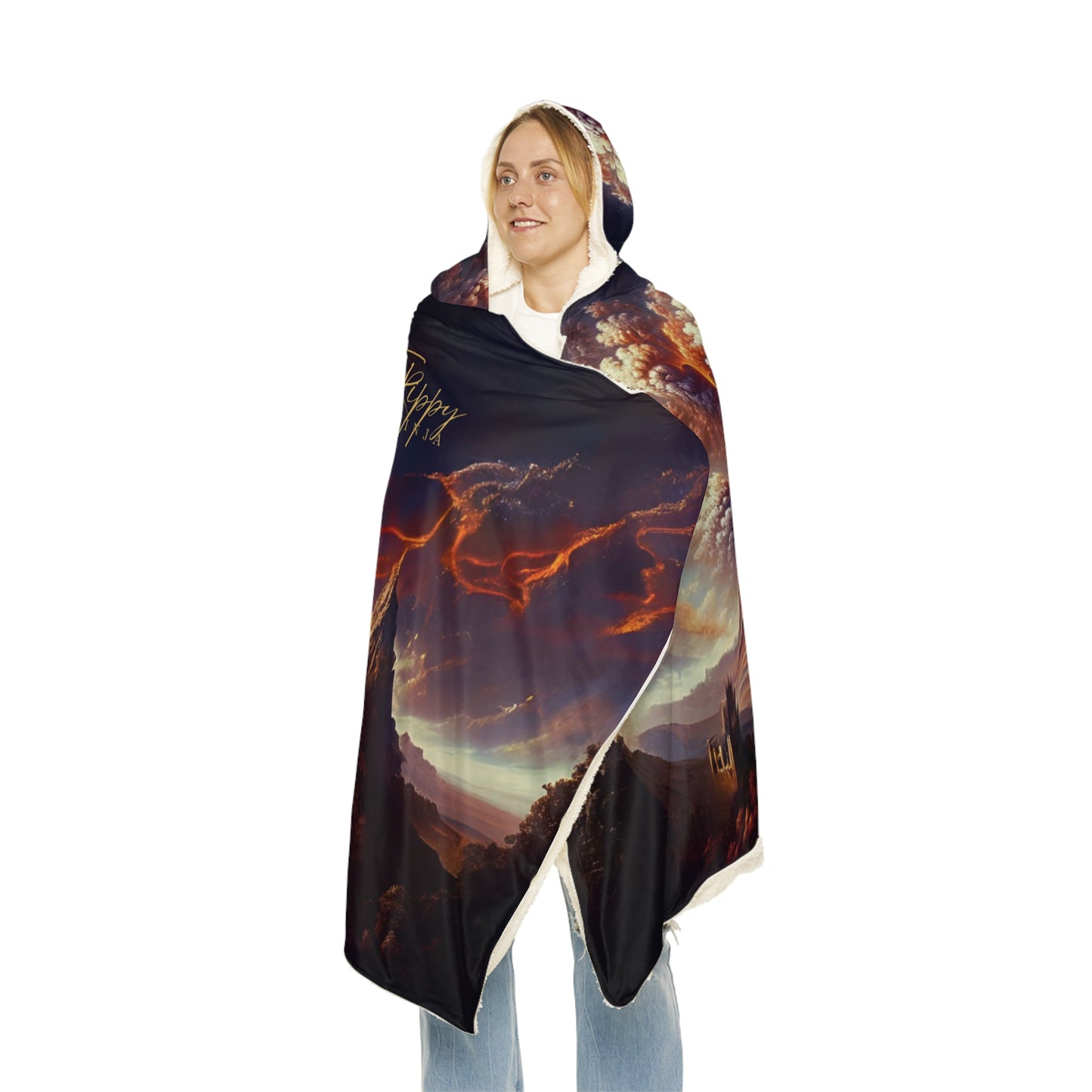 Volcano Vibes Snuggle Blanket