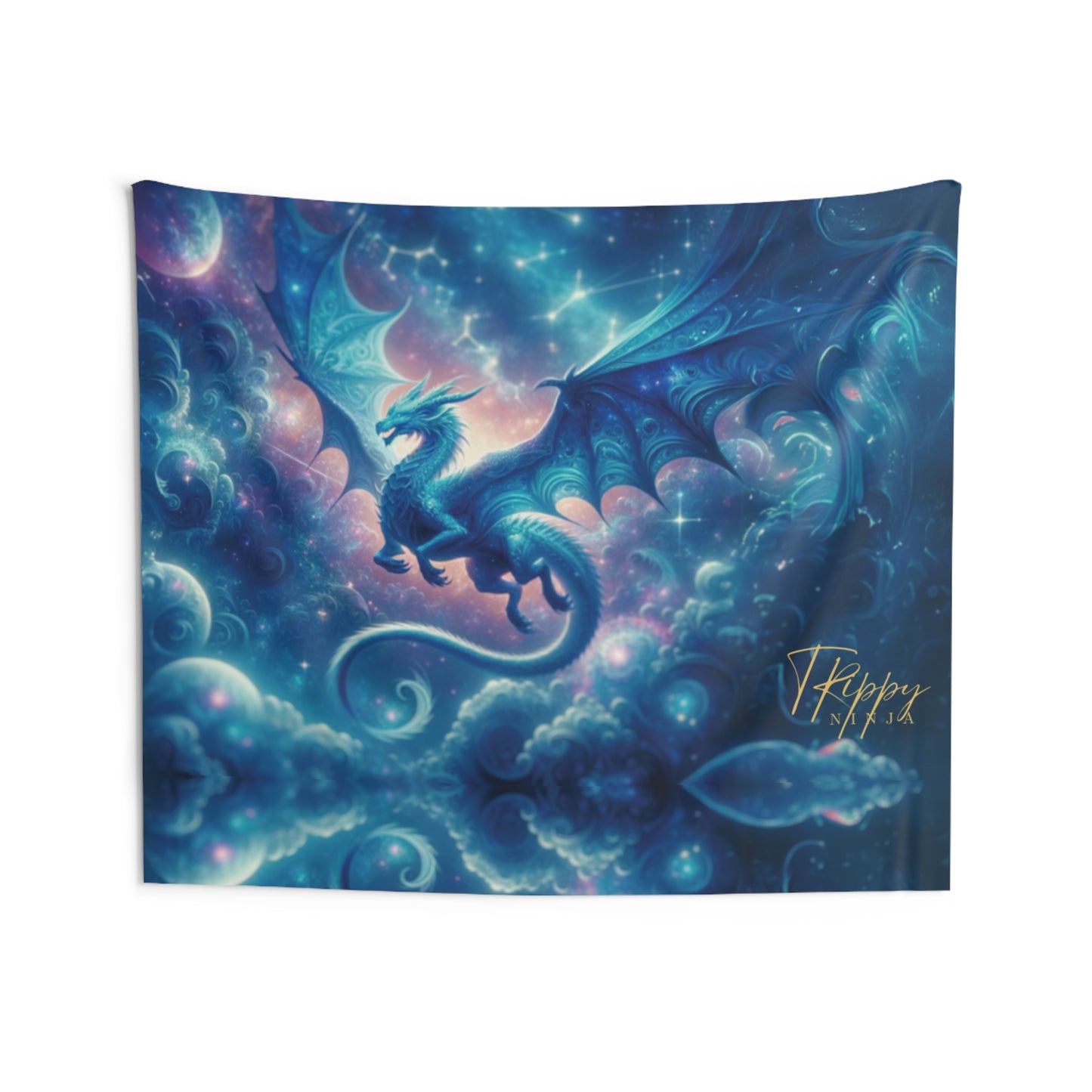 Celestial Dragon Tapestry (Bonsai x TrippyNinja Collab)