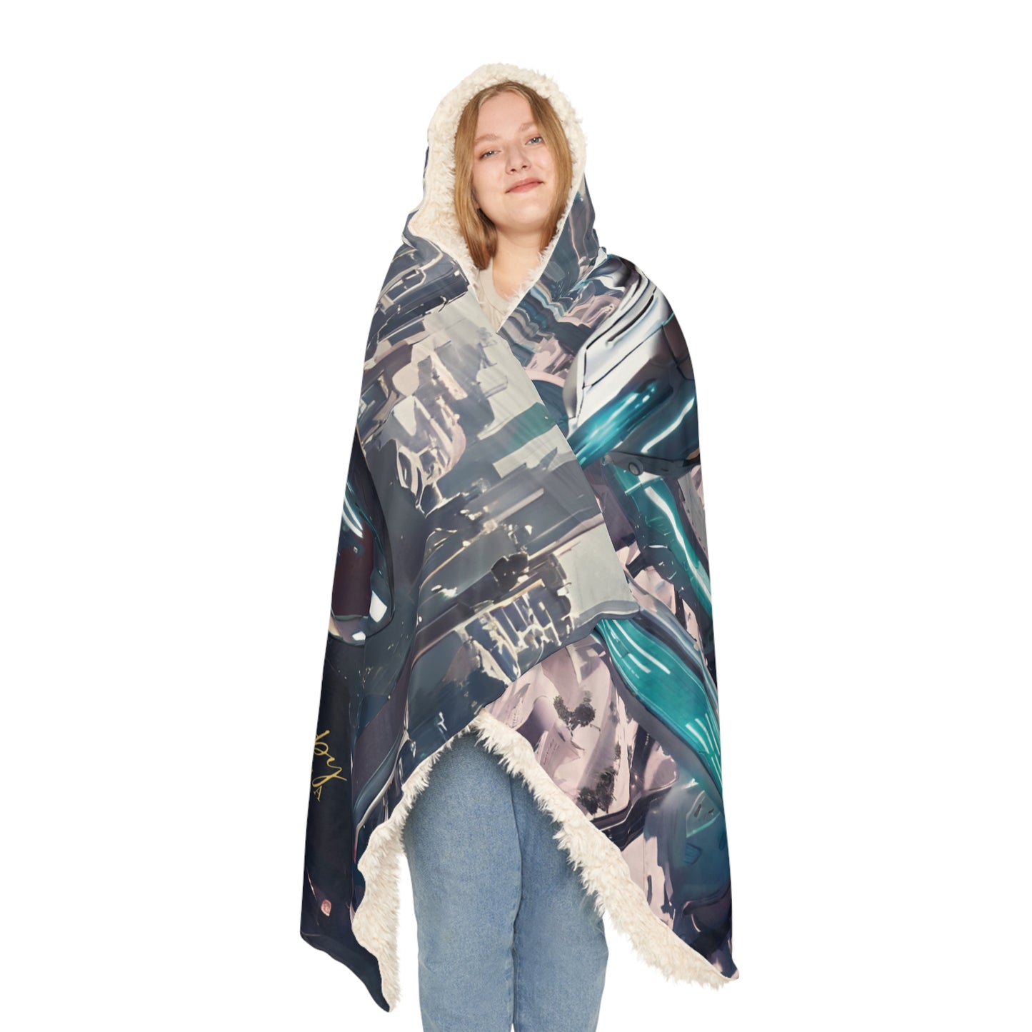 Futuristic Snuggle Blanket