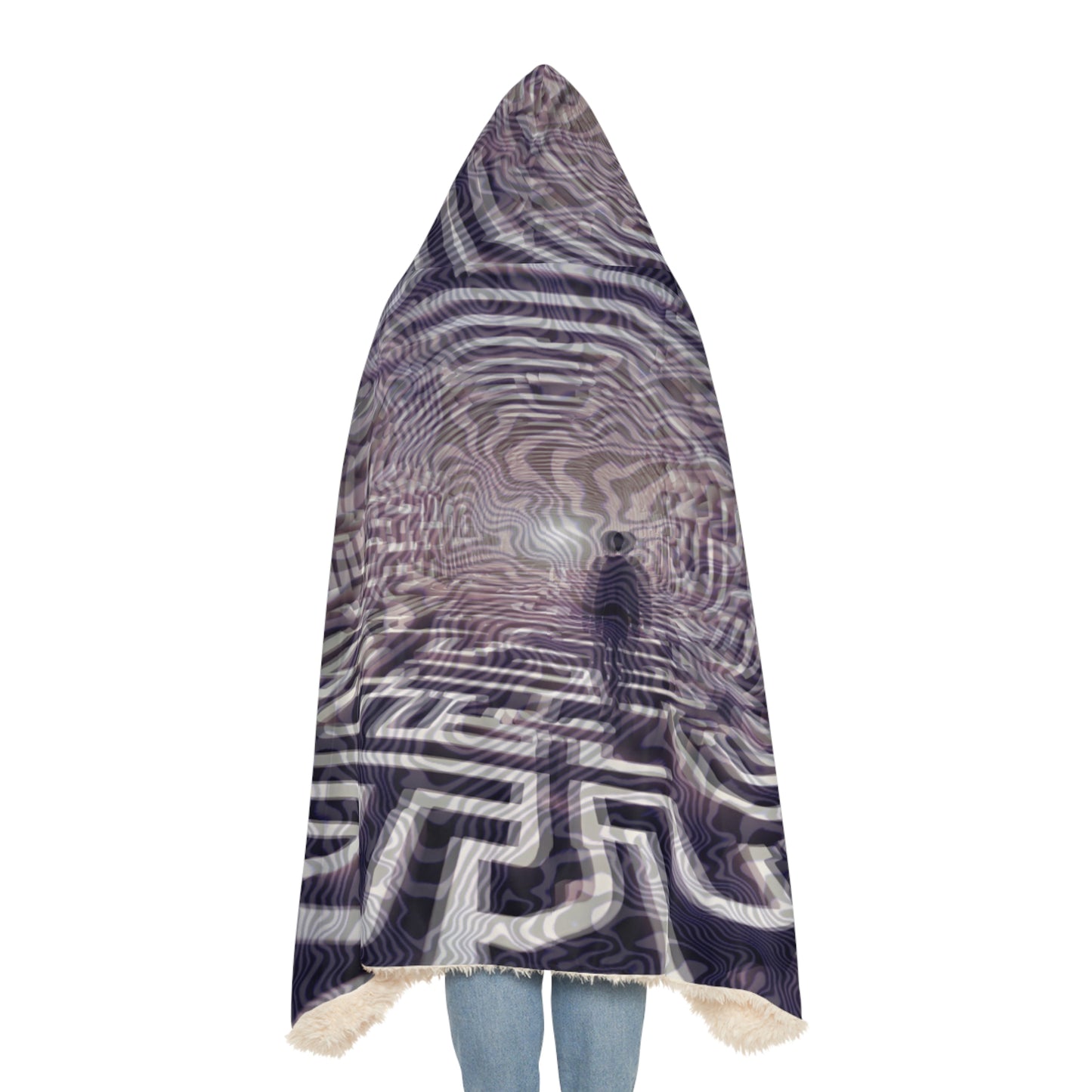 Trippy Labyrinth Snuggle Blanket