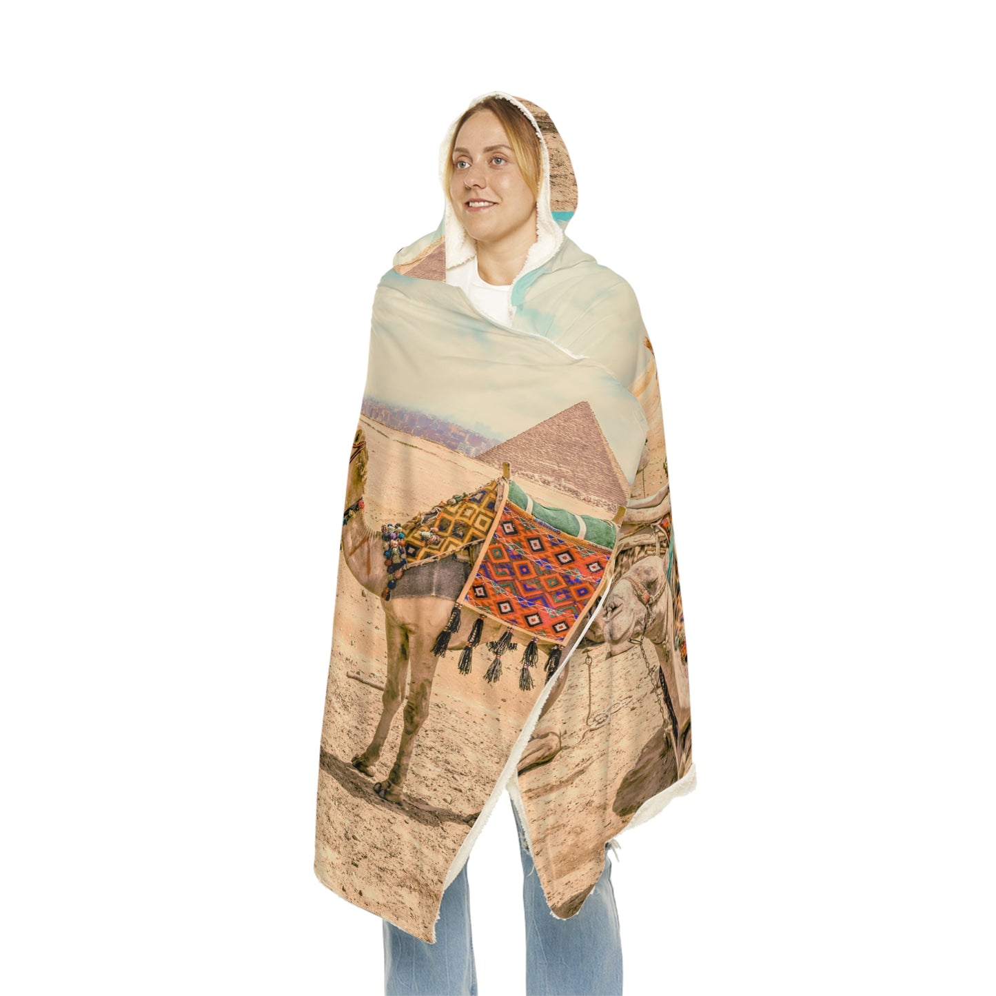 The Great Sphinx Snuggle Blanket