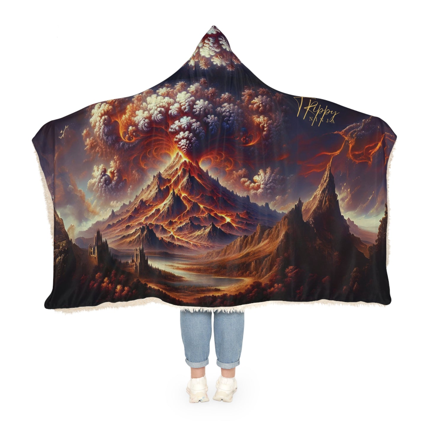 Volcano Vibes Snuggle Blanket