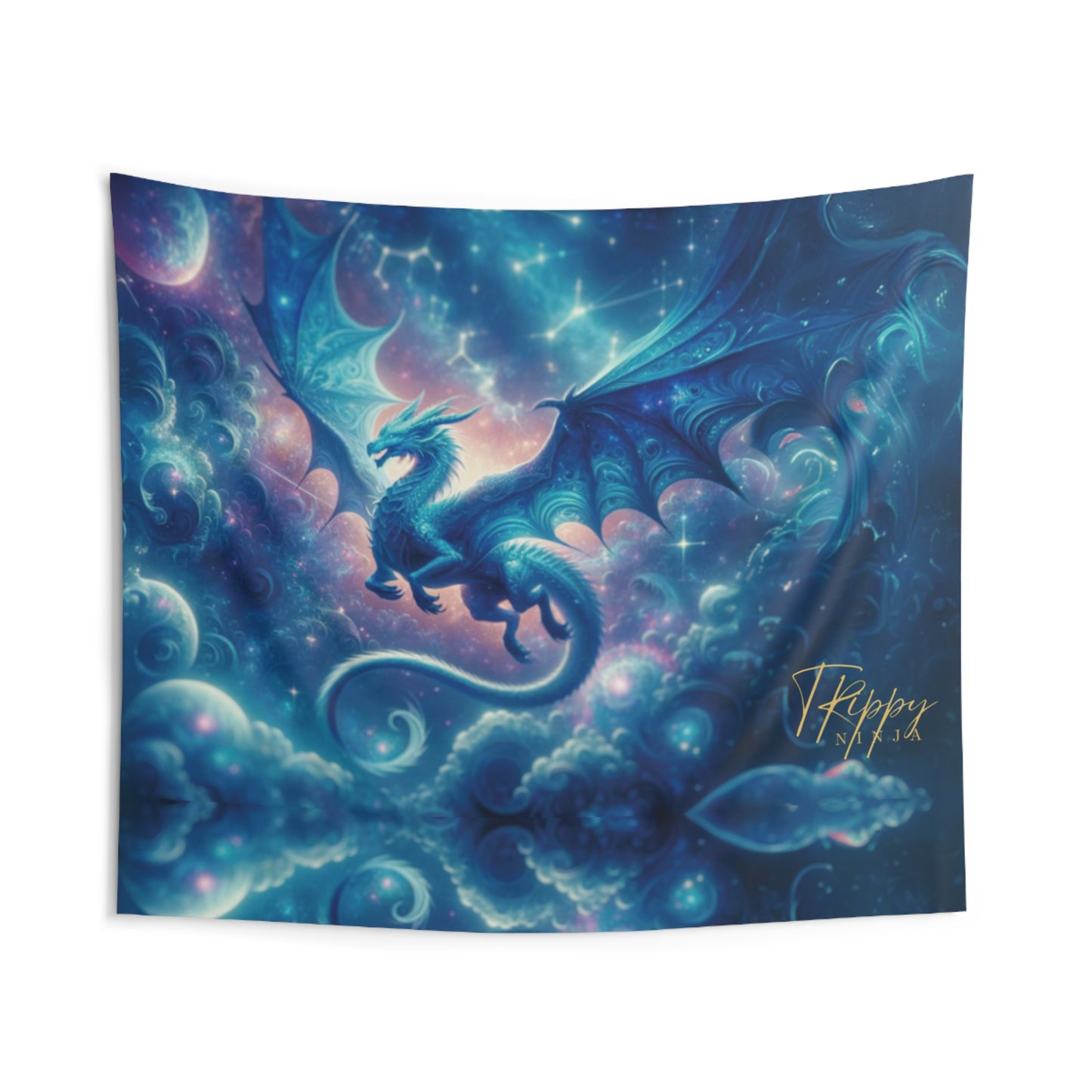 Celestial Dragon Tapestry (Bonsai x TrippyNinja Collab)