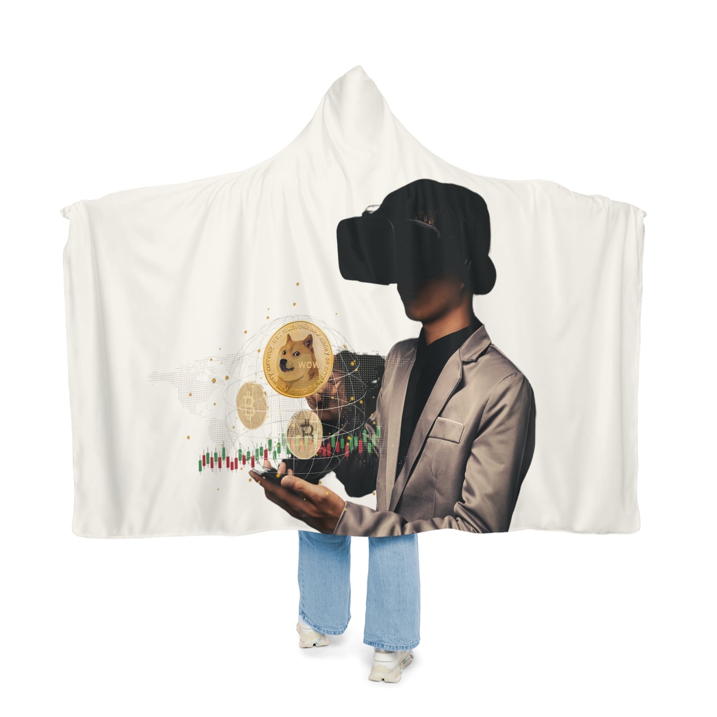Dogecoin Snuggle Blanket