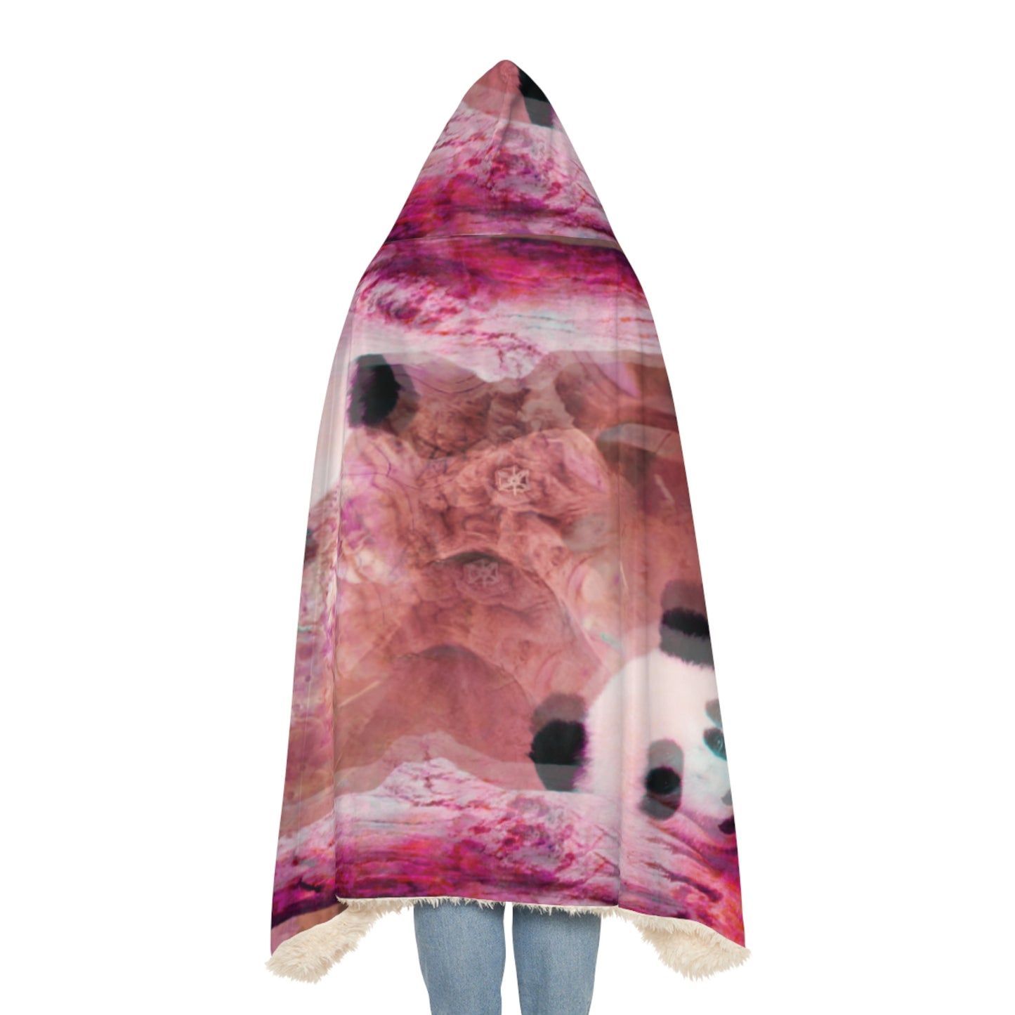 Trippy Panda Snuggle Blanket
