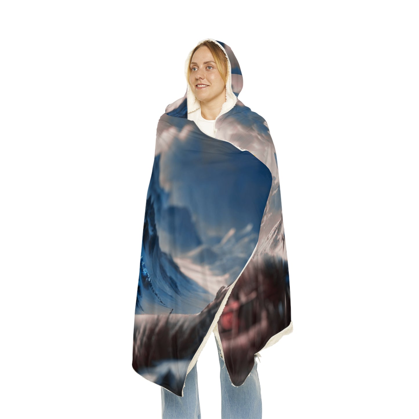 Colorado Fractal Vibes Snuggle Blanket