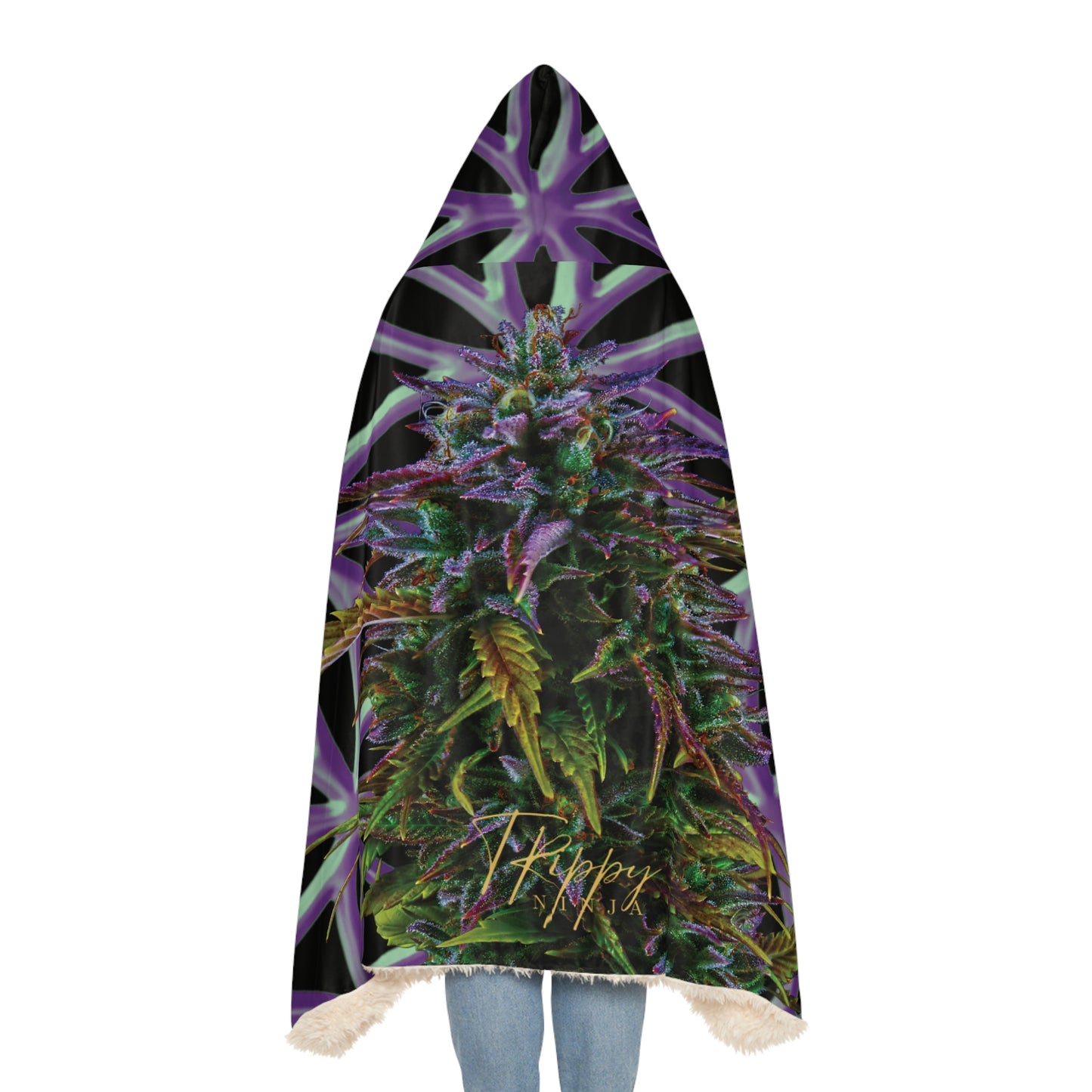 Flower Of Life V3 Snuggle Blanket