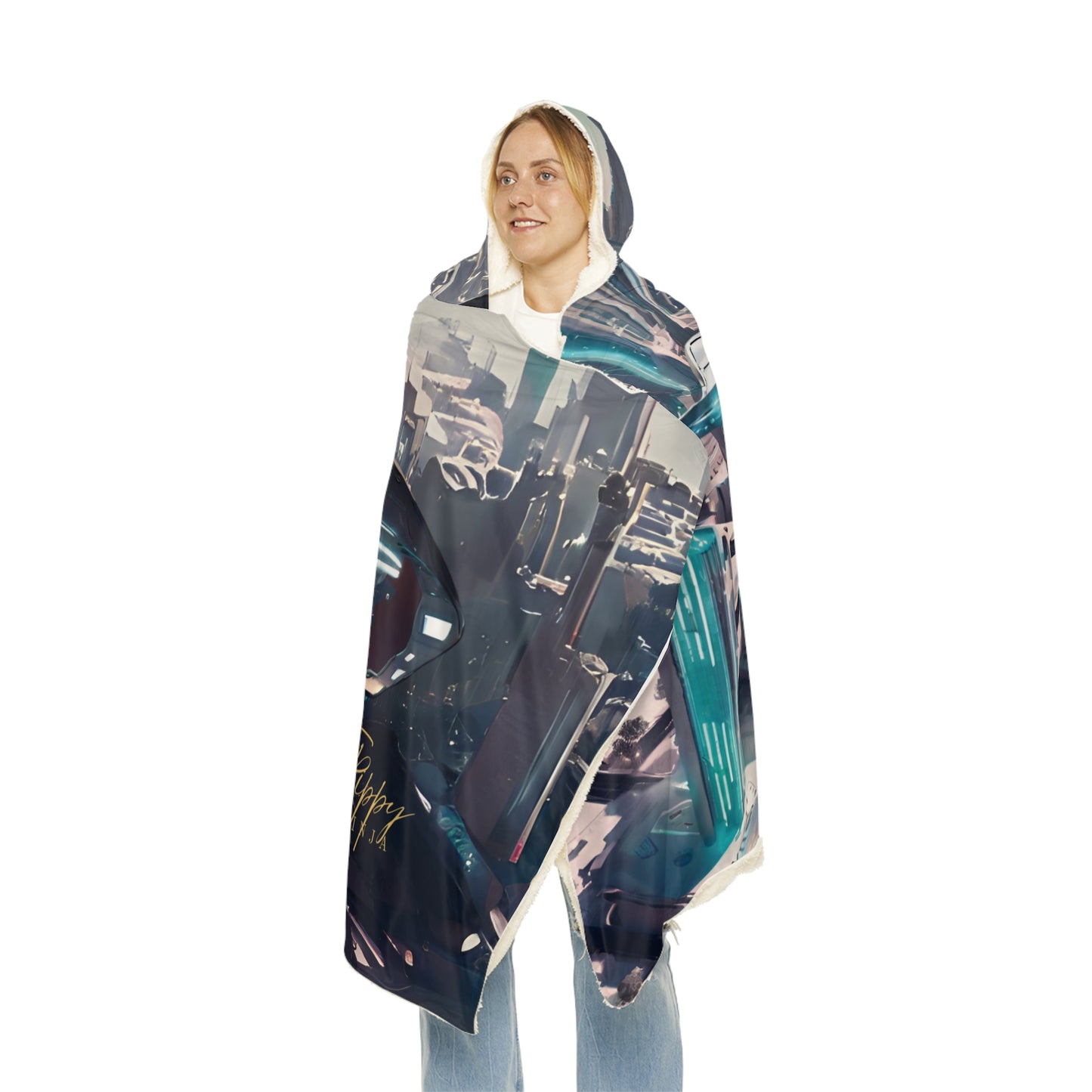 Futuristic Snuggle Blanket
