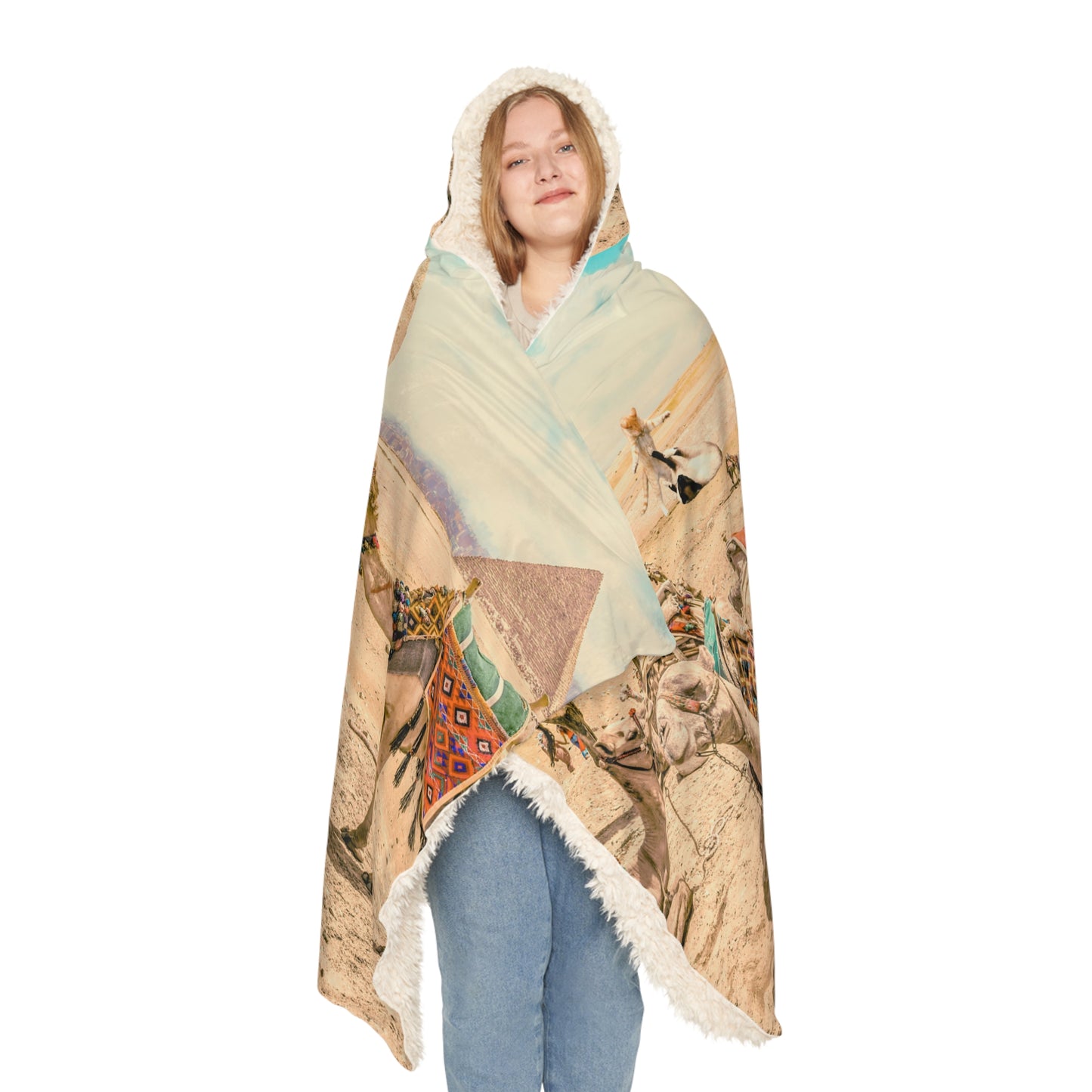 The Great Sphinx Snuggle Blanket