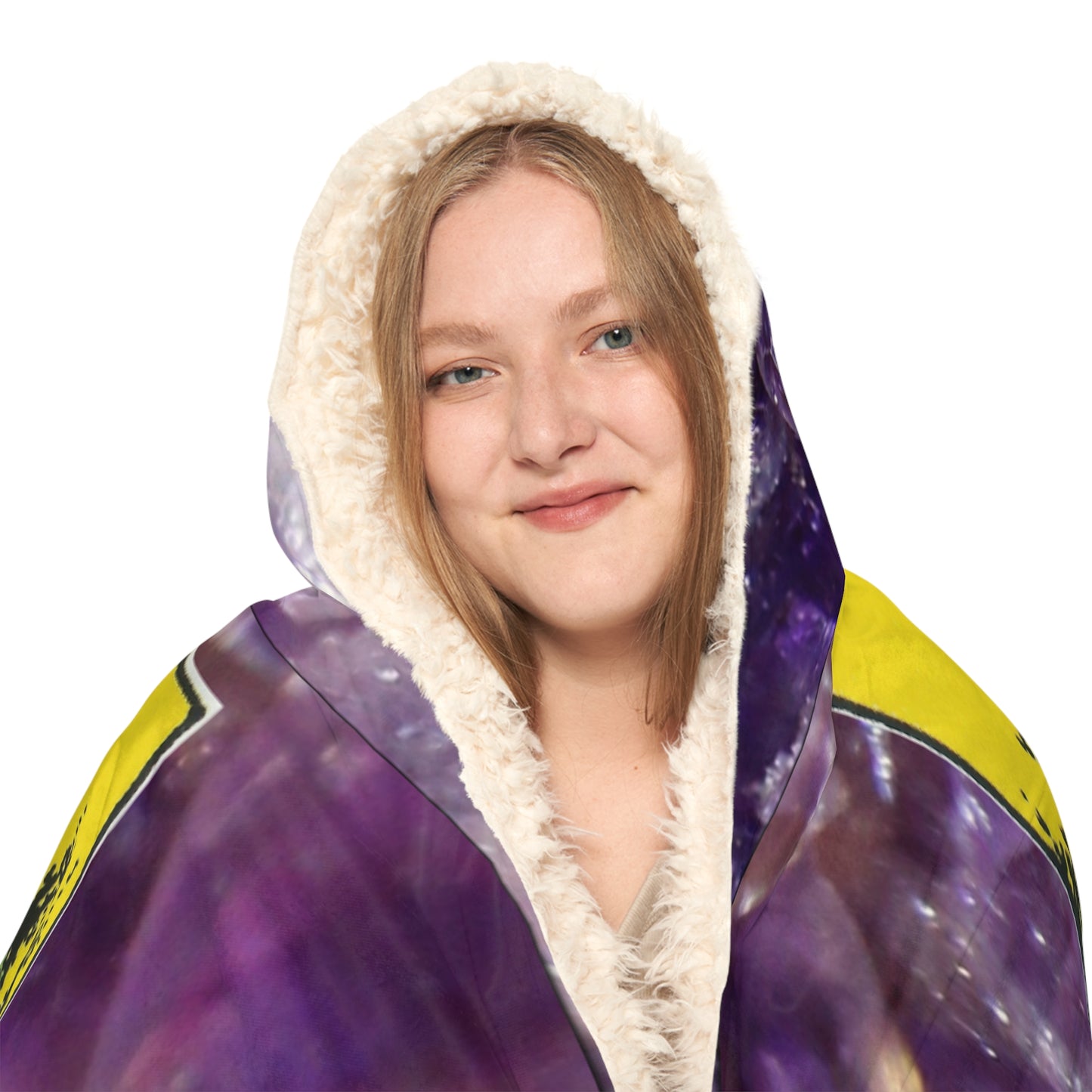 The Empress Over Amythyst Snuggle Blanket