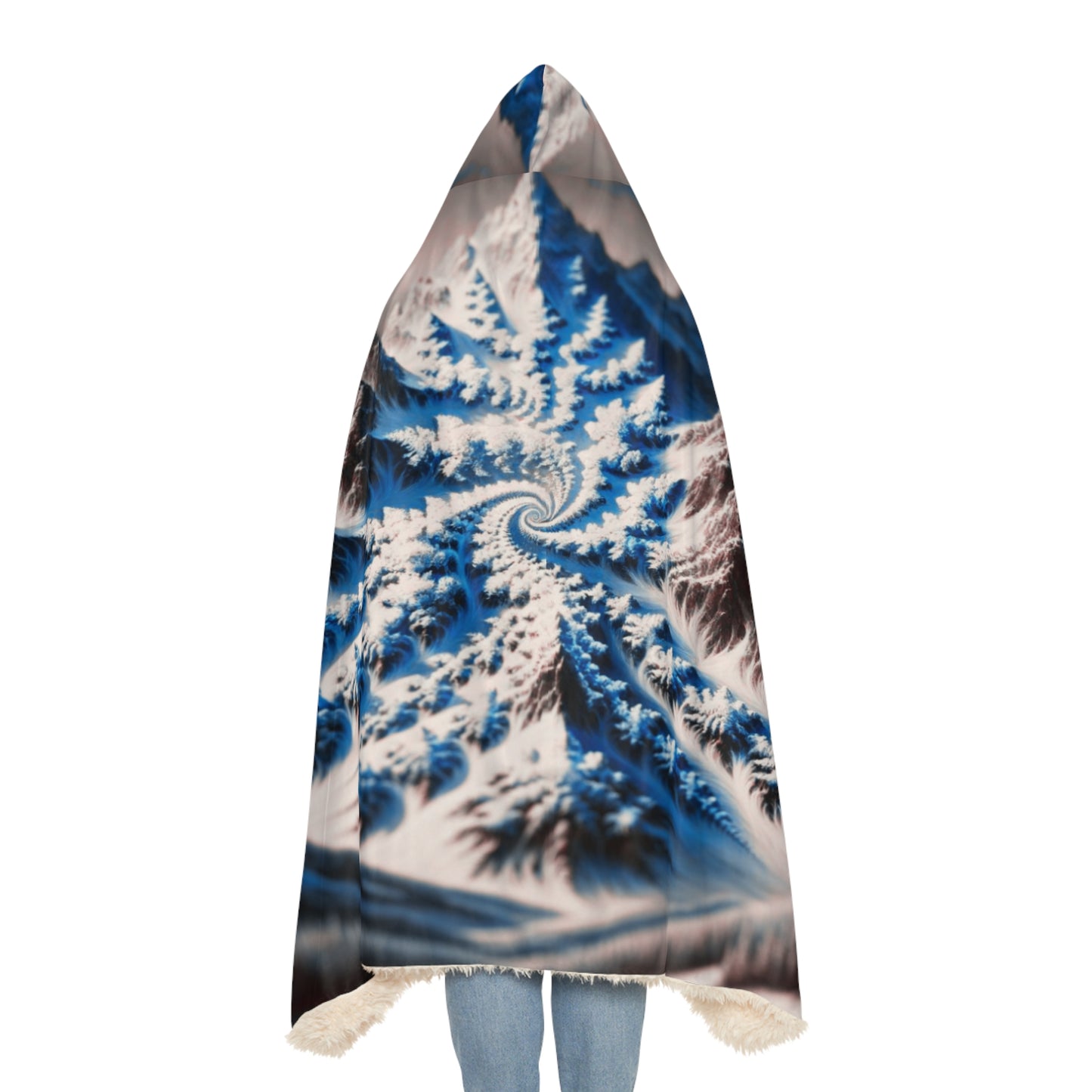 Colorado Fractal Vibes Snuggle Blanket