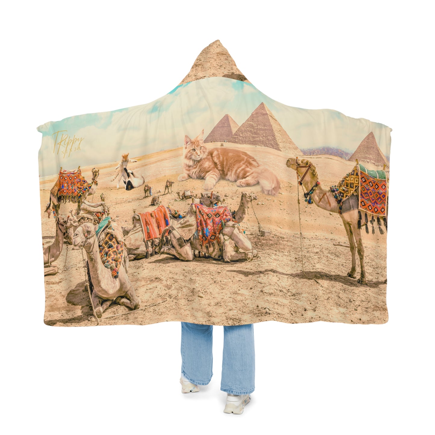 The Great Sphinx Snuggle Blanket
