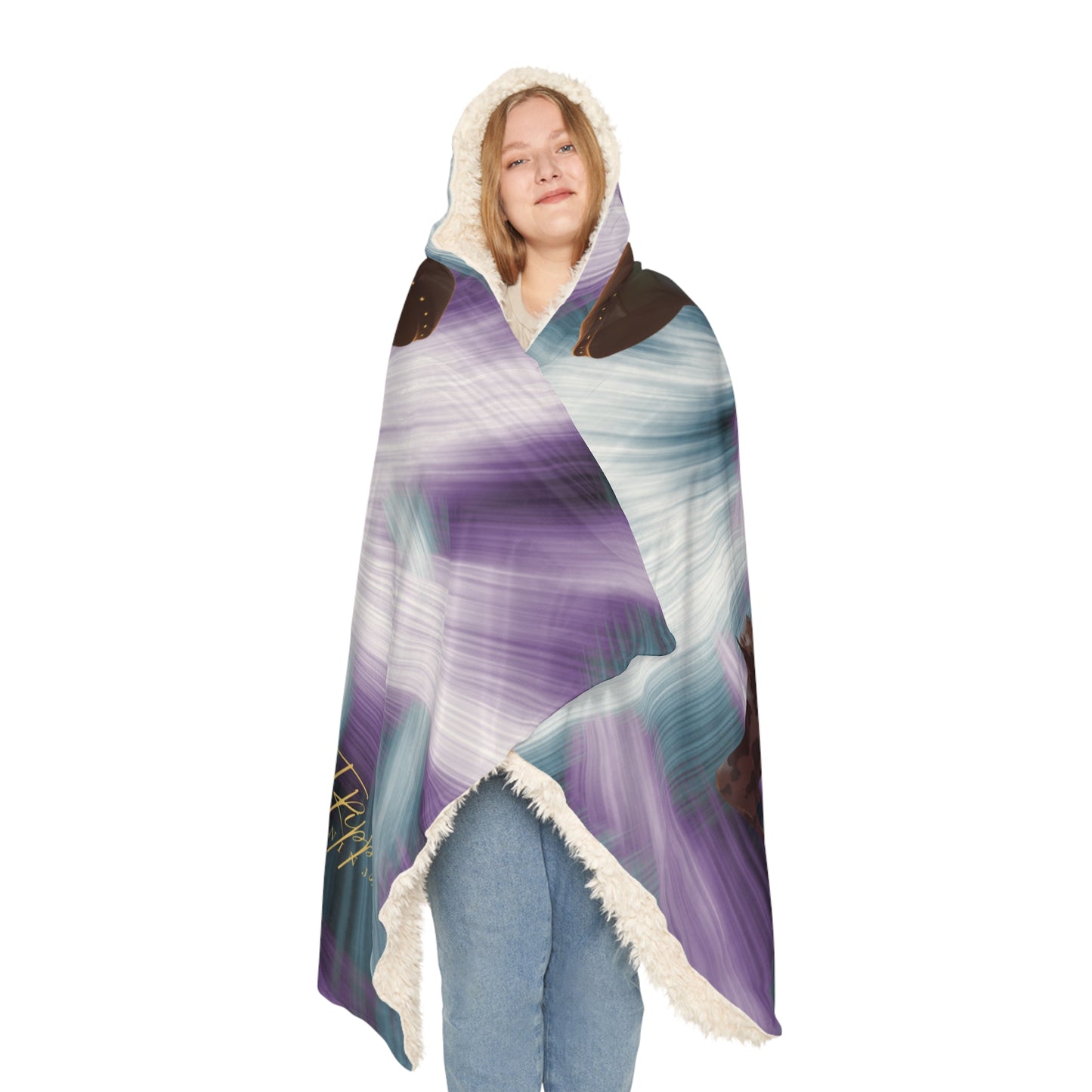 Cow Abduction Snuggle Blanket