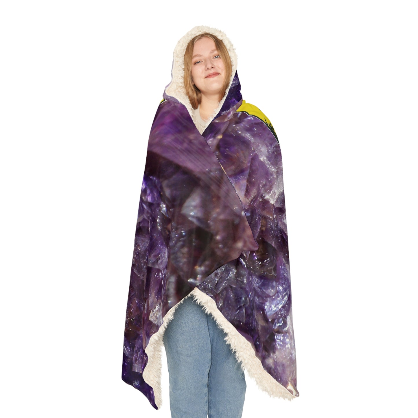 The Empress Over Amythyst Snuggle Blanket