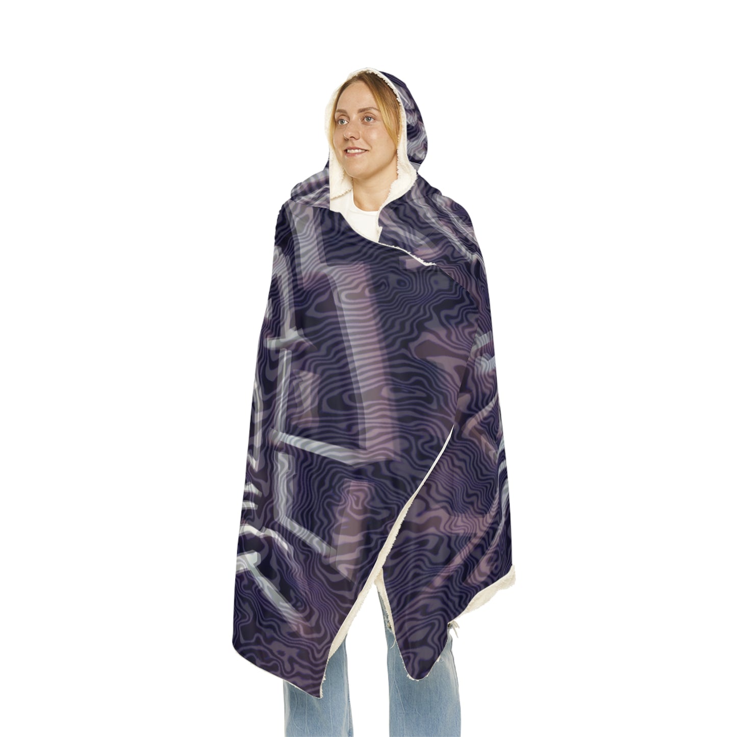 Trippy Labyrinth Snuggle Blanket