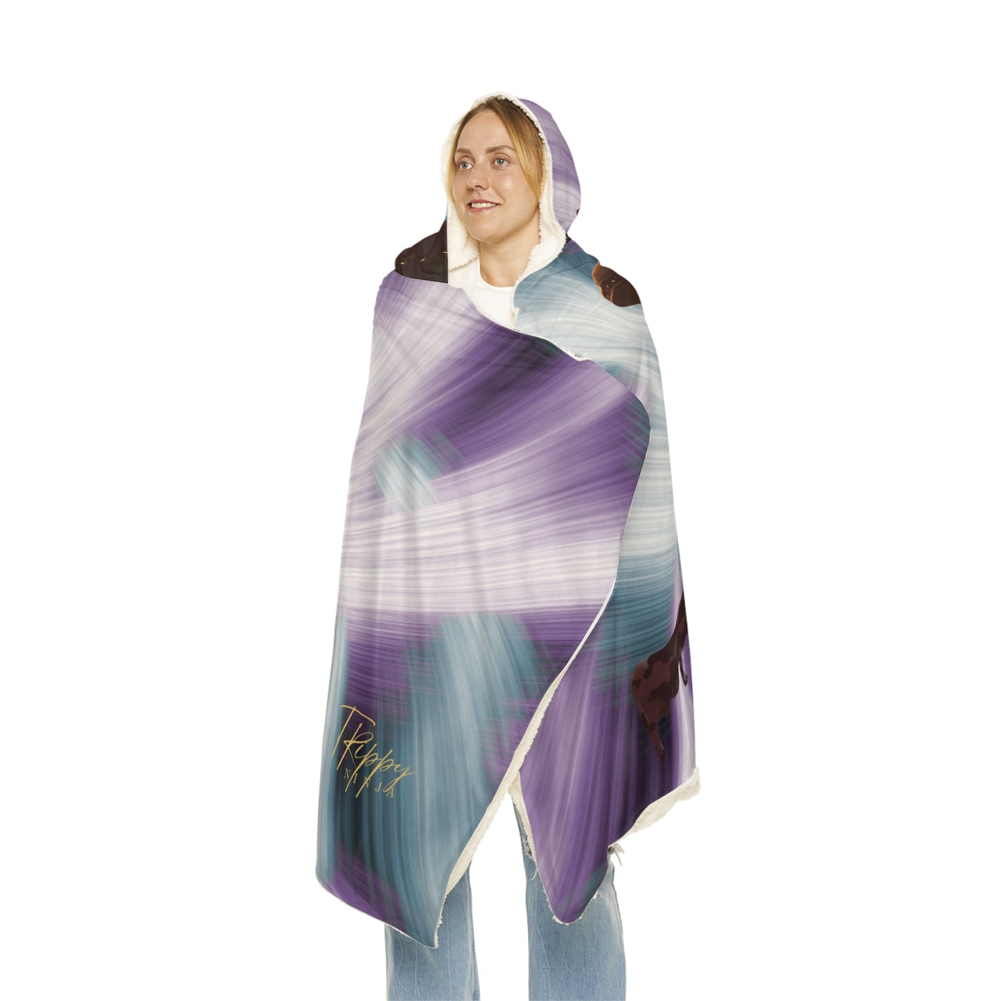 Cow Abduction Snuggle Blanket