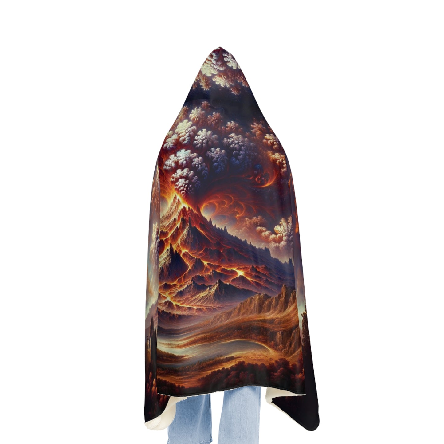 Volcano Vibes Snuggle Blanket