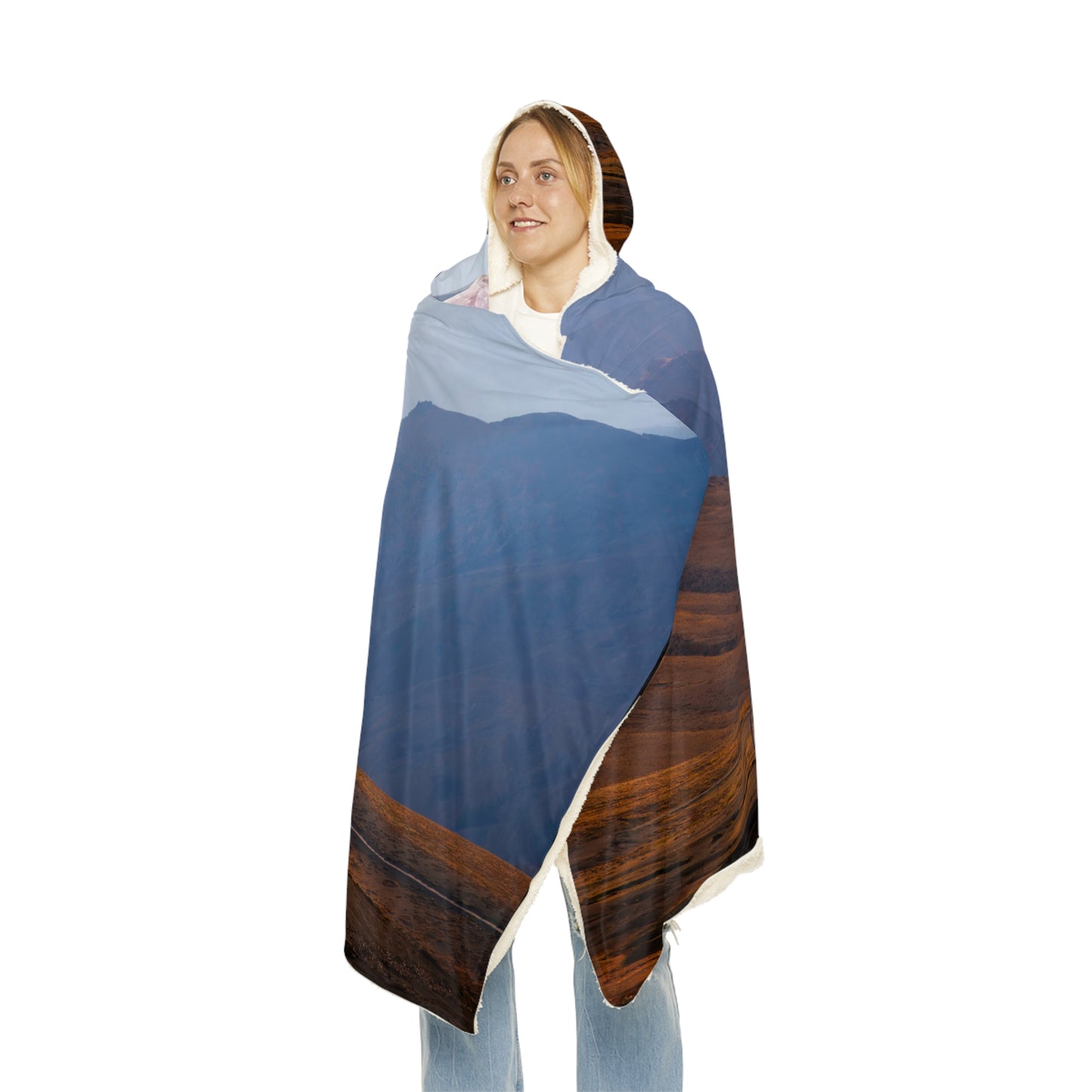 The Tower Tarot Card Snuggle Blanket