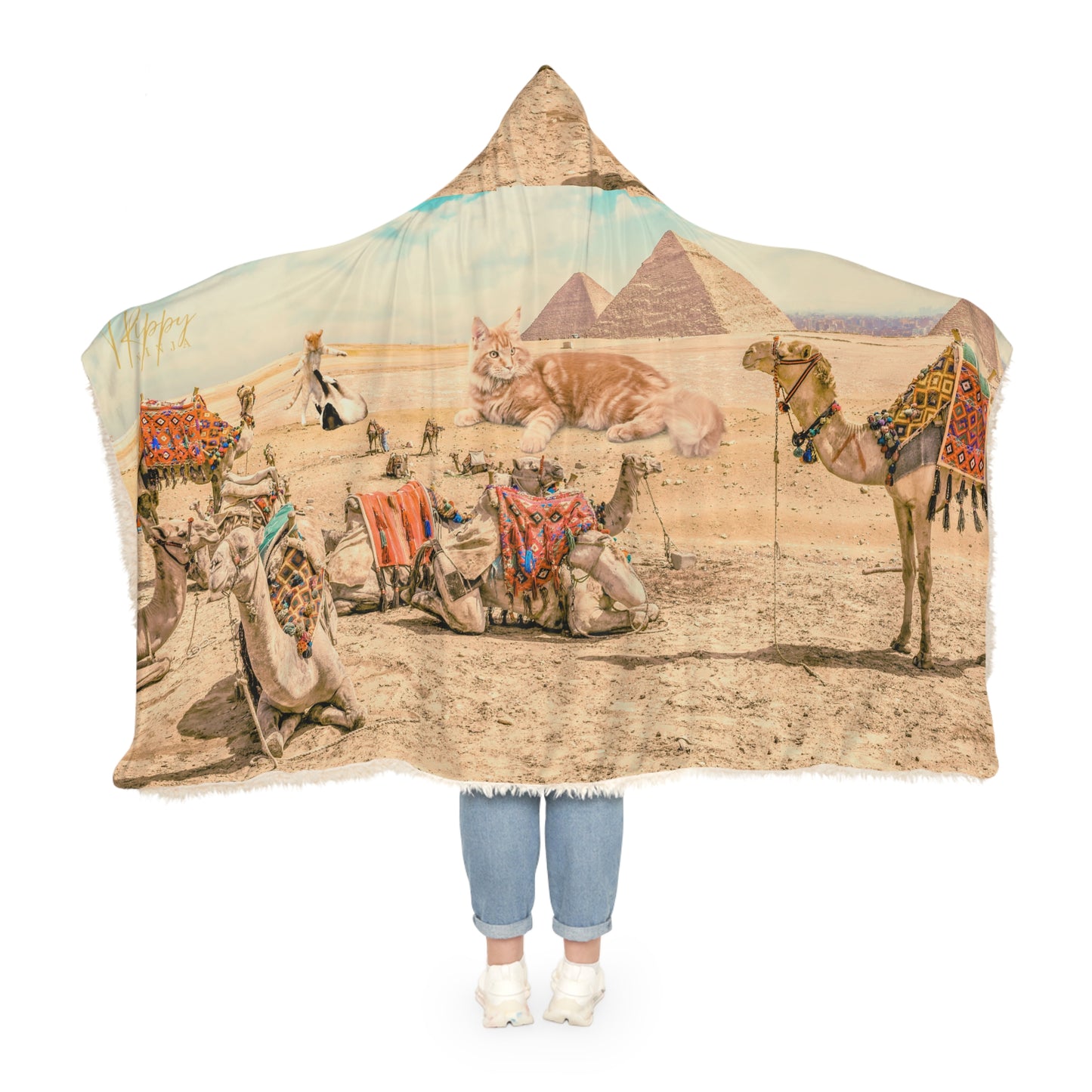 The Great Sphinx Snuggle Blanket