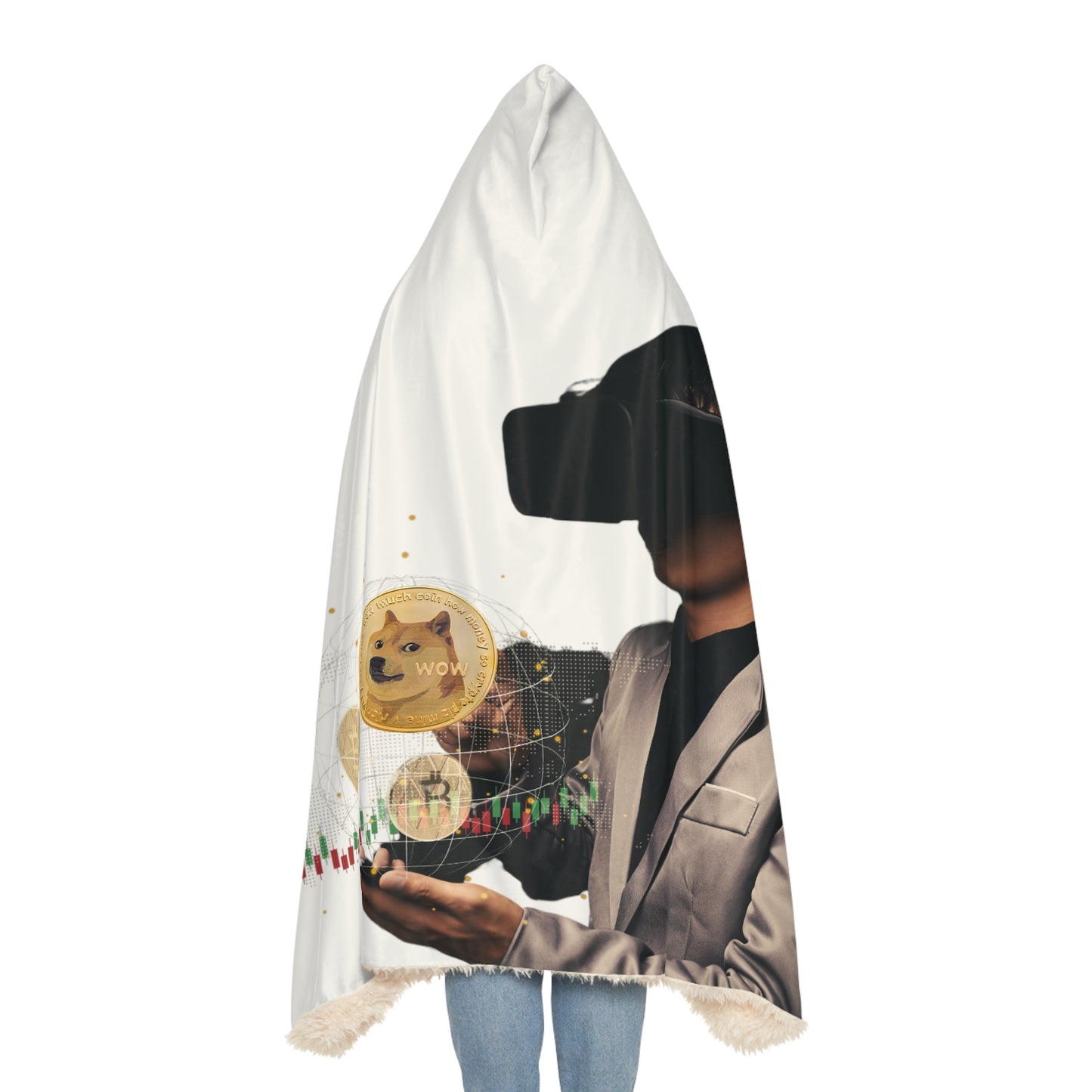 Dogecoin Snuggle Blanket