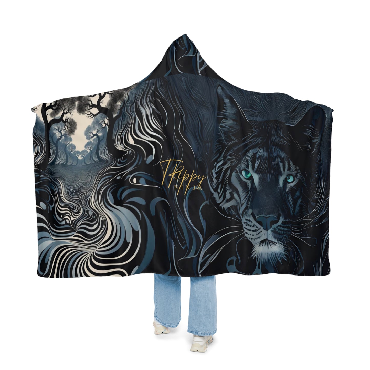 Trippy Tiger Snuggle Blanket
