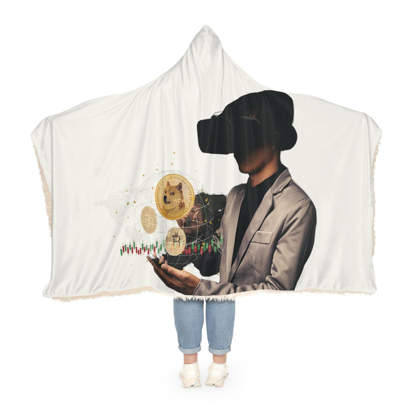 Dogecoin Snuggle Blanket