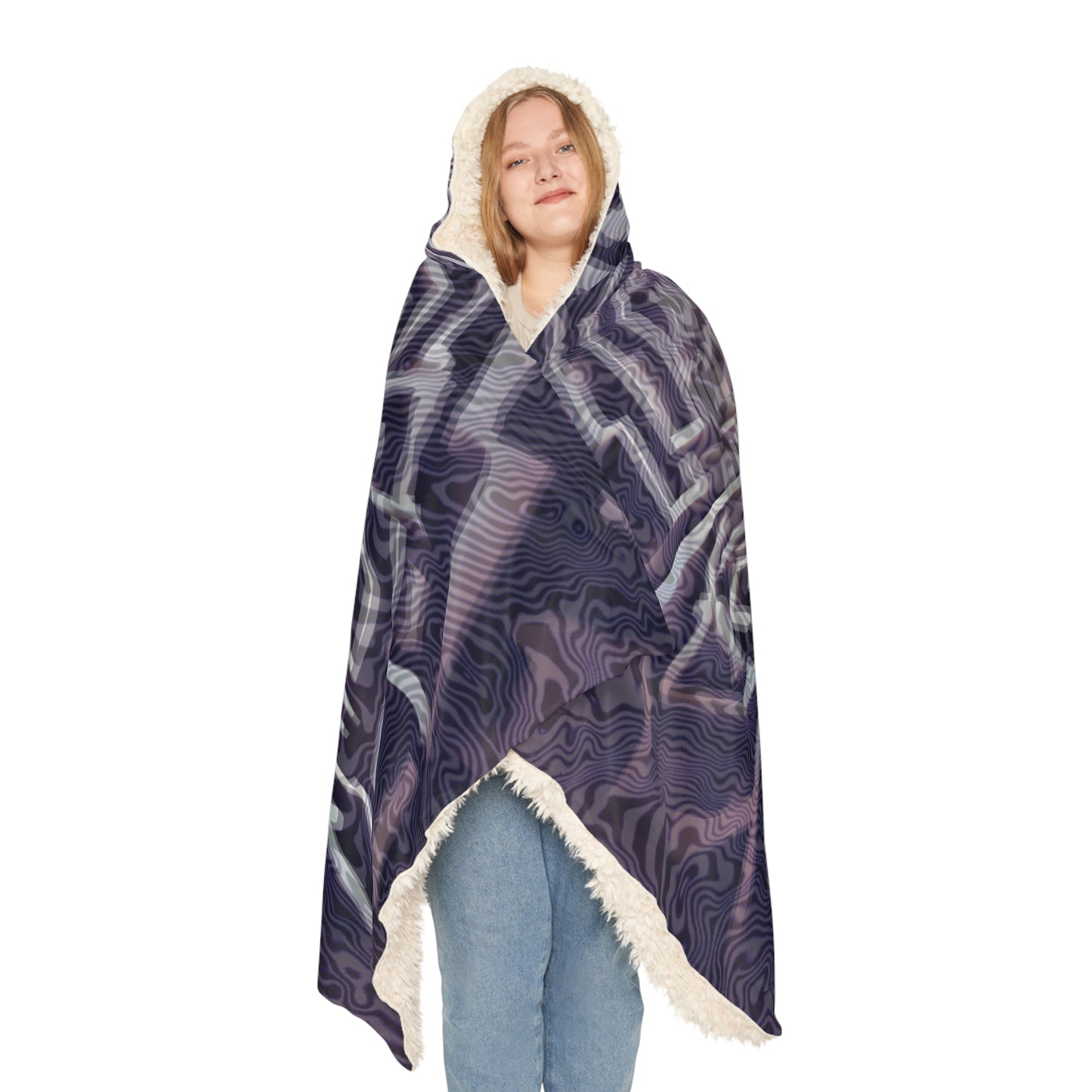 Trippy Labyrinth Snuggle Blanket