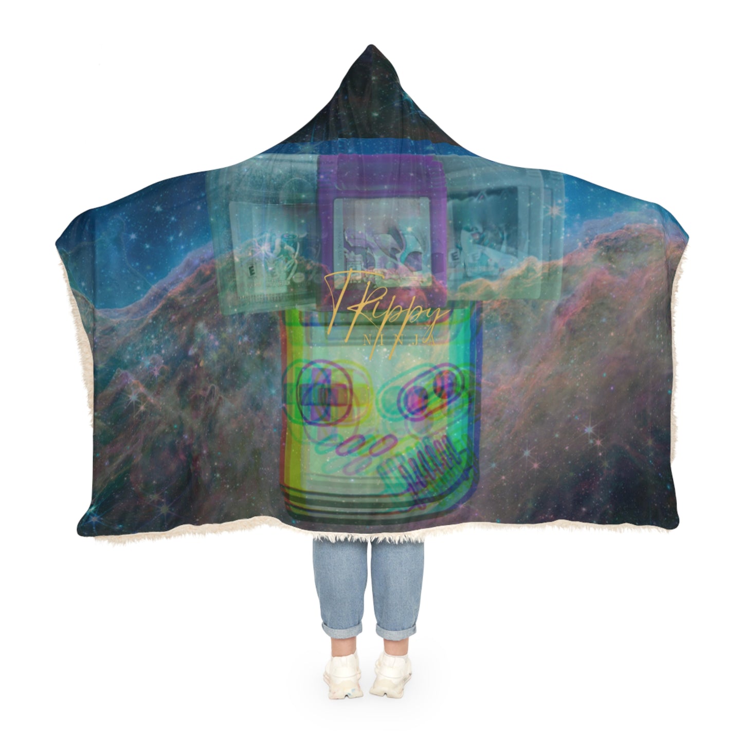 Trippy Handheld Snuggle Blanket