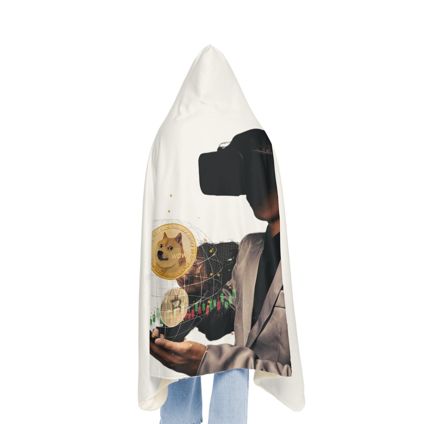 Dogecoin Snuggle Blanket