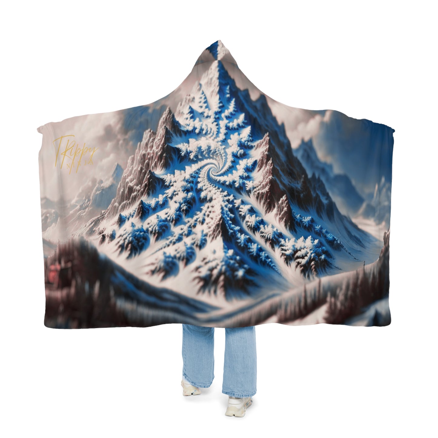 Colorado Fractal Vibes Snuggle Blanket