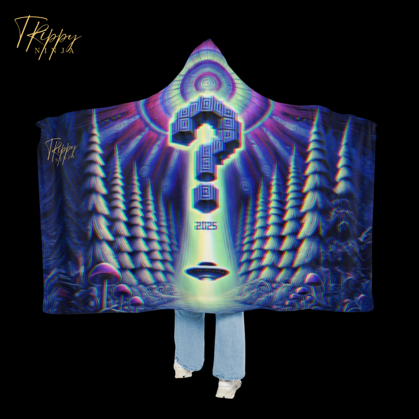 Tipper and Friends 2025 Unofficial Festival Blanket *Trippy Ninja Original*