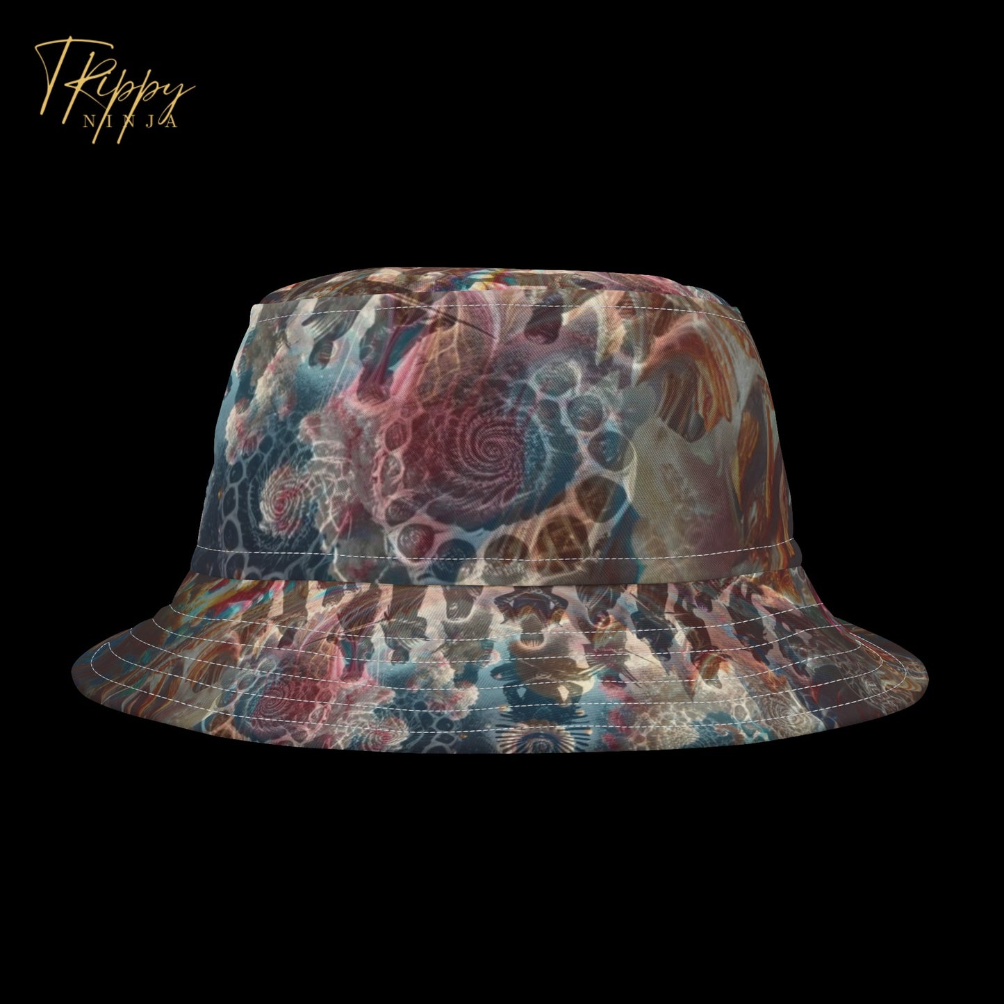 Candy Dreamscape Ninja Chessboard Bucket Hat