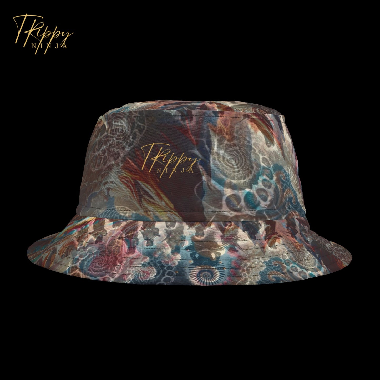 Candy Dreamscape Ninja Chessboard Bucket Hat