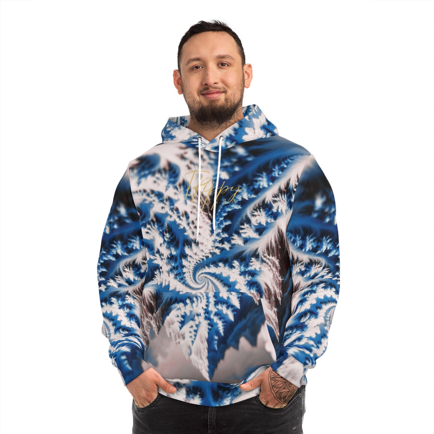 Colorado Fractal Vibes Fashion Hoodie