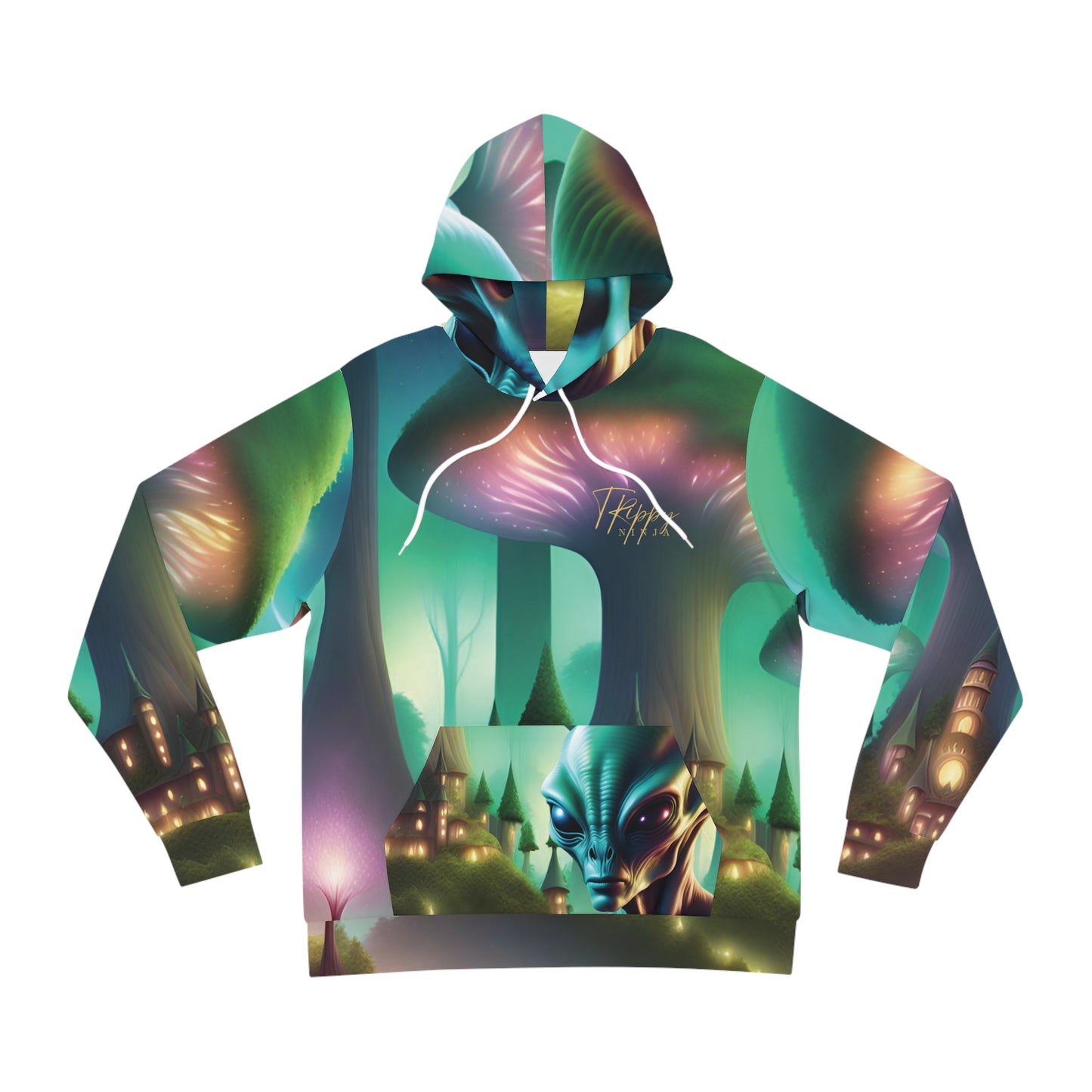 Alien Mushroom People Fashion Hoodie