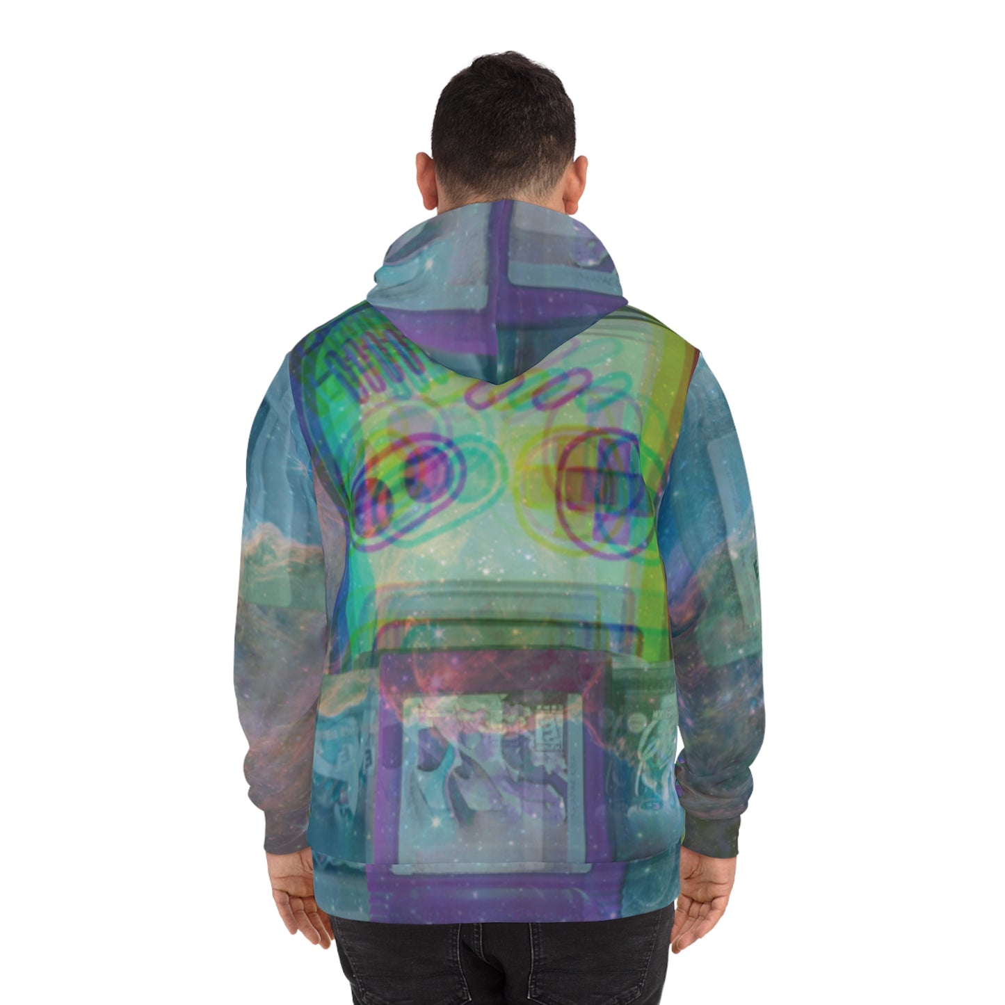 Trippy Handheld Nostalgic Fashion Hoodie