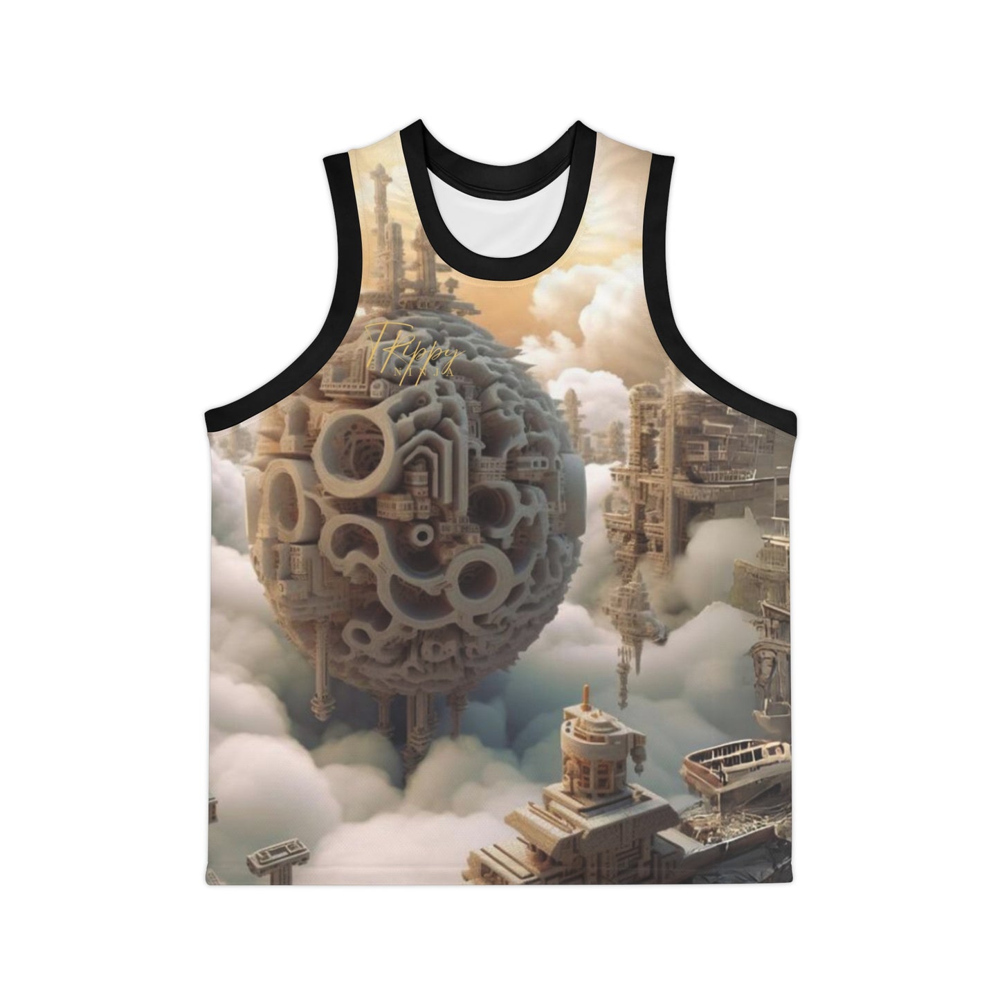 Above The Clouds Basketball Jersey